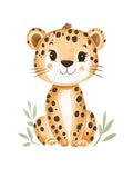 Baby Leopard Jungle Poster