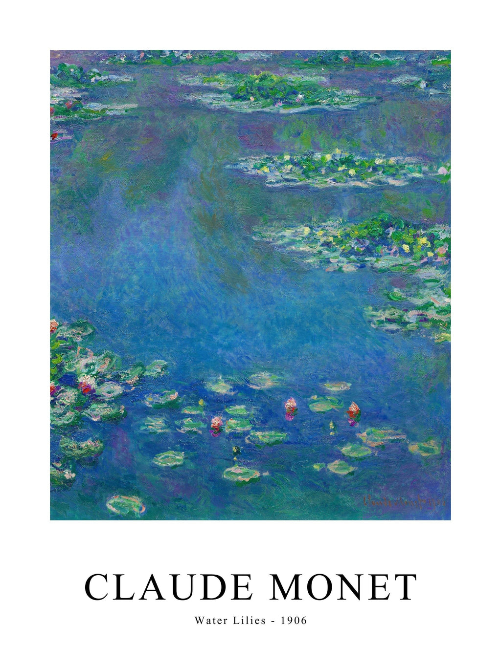 Water Lilies Poster