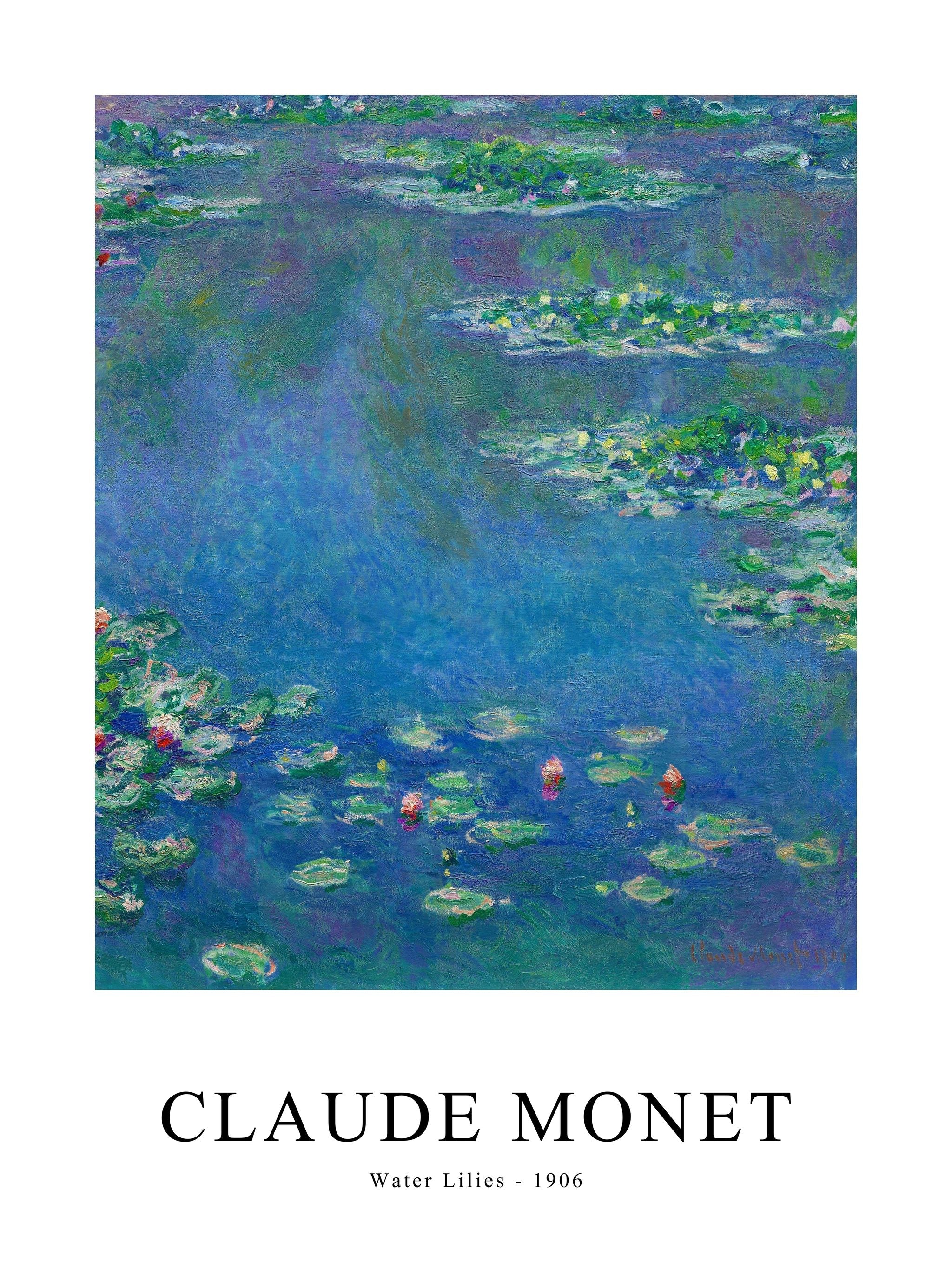 Water Lilies Poster