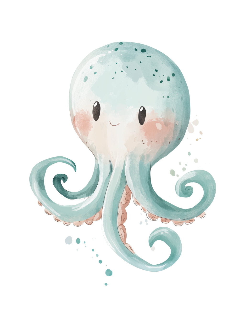 Ocean Octopus Poster