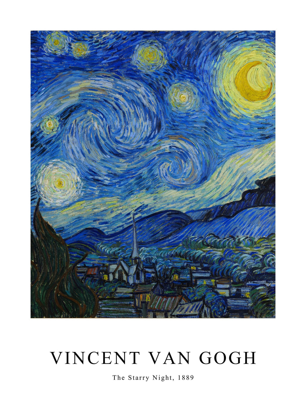 The Starry Night Poster