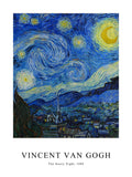 The Starry Night Poster