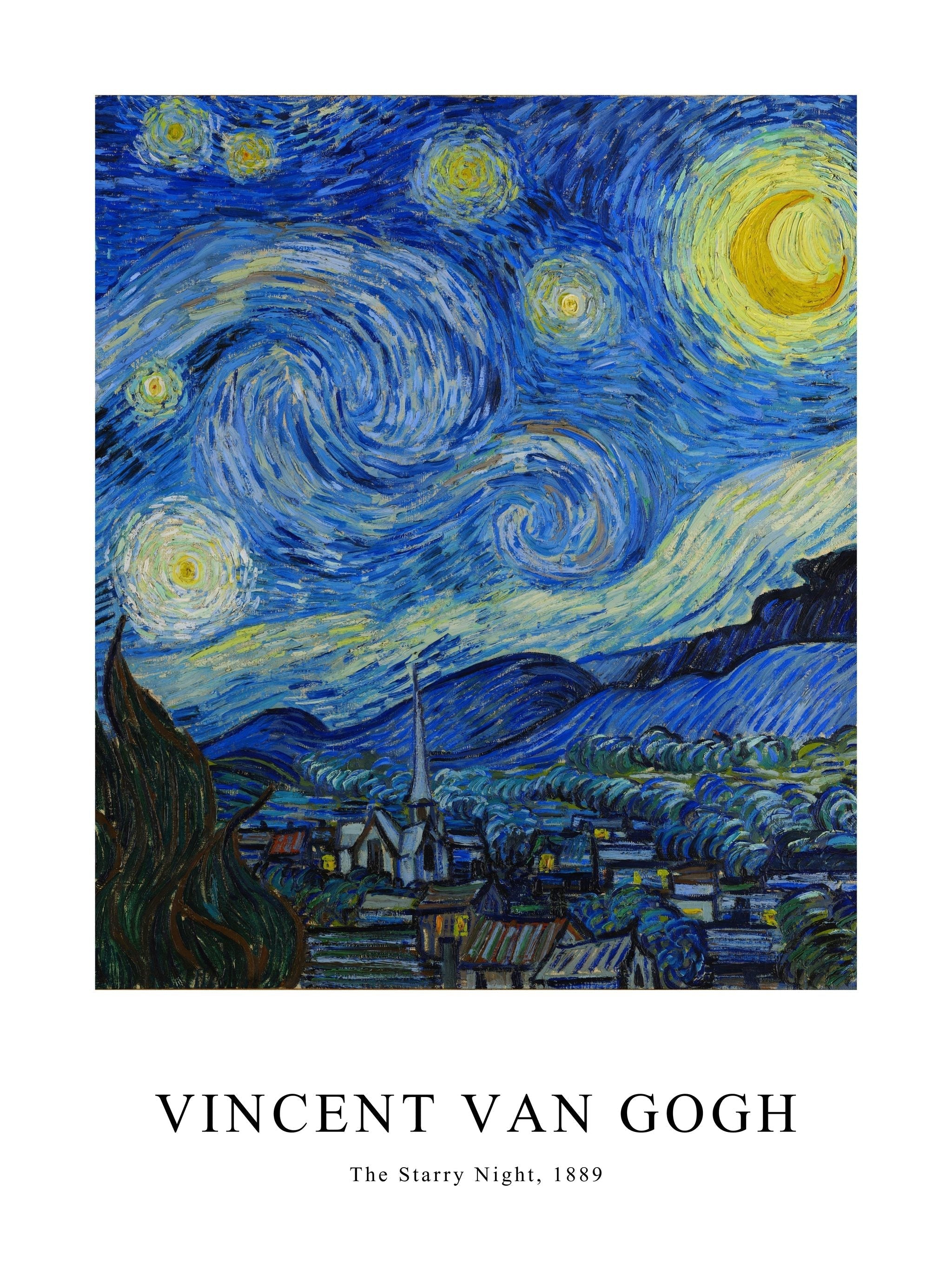 The Starry Night Poster
