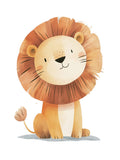 Smiling Lion Poster