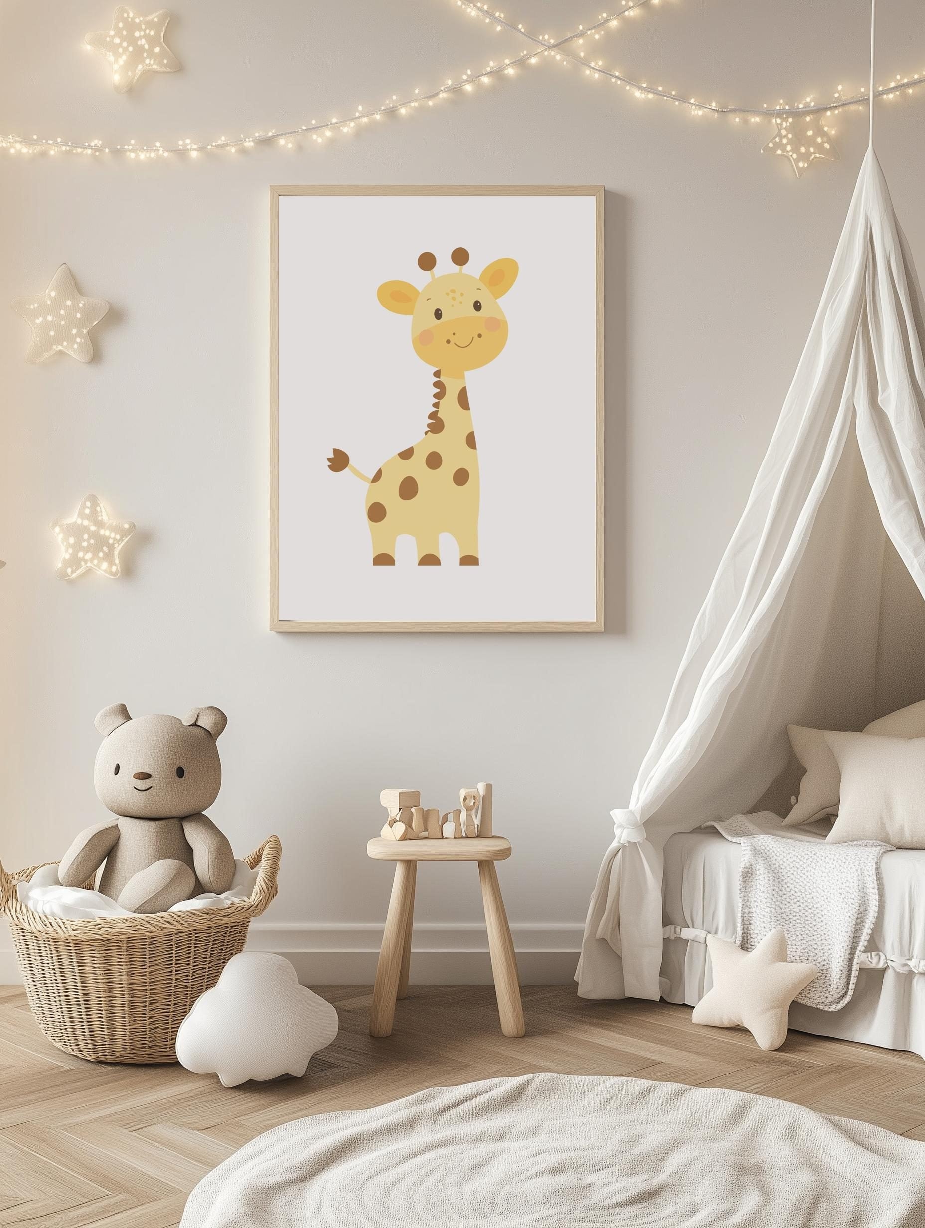 Happy Giraffe Poster