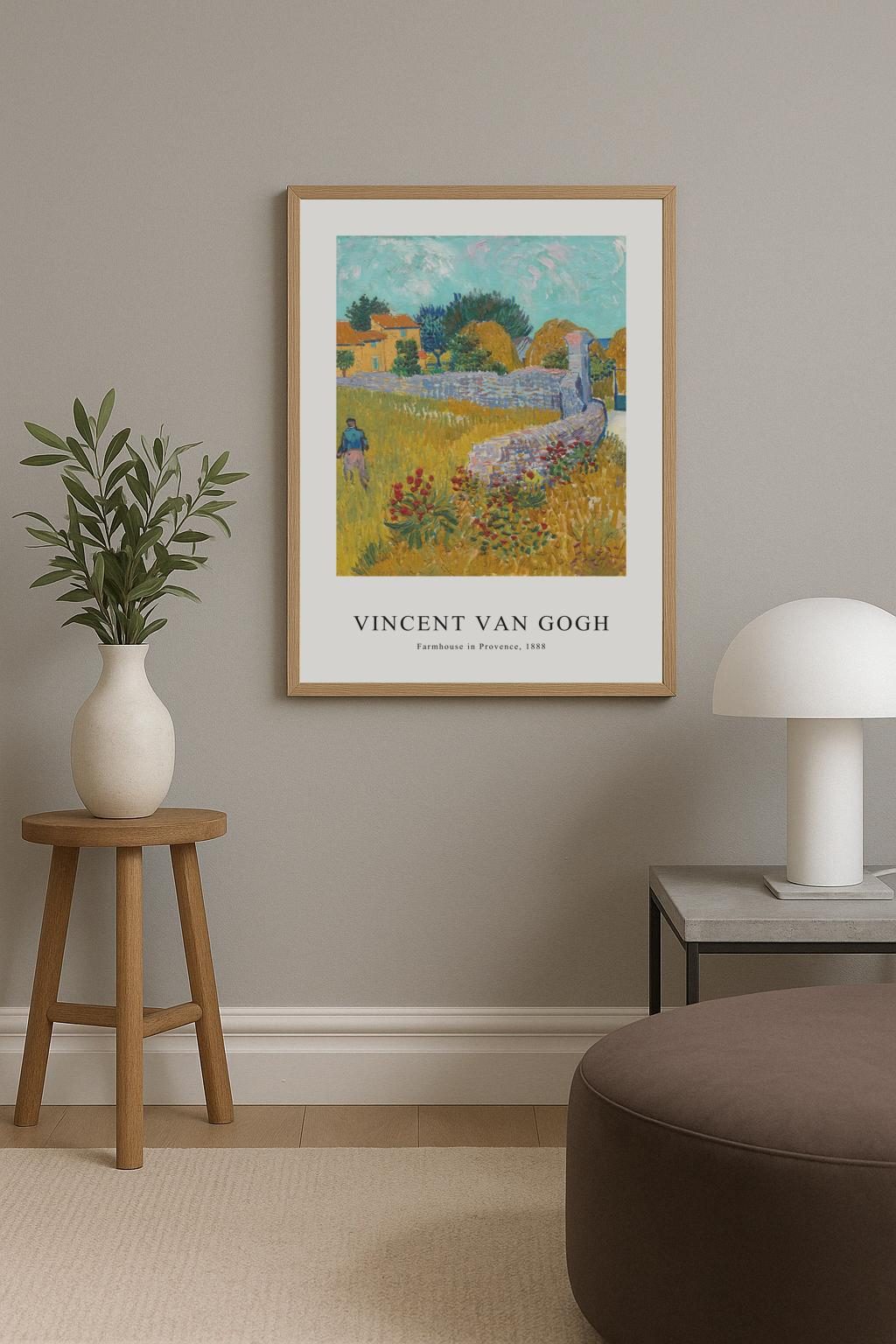 Farmhouse in Provence Poster