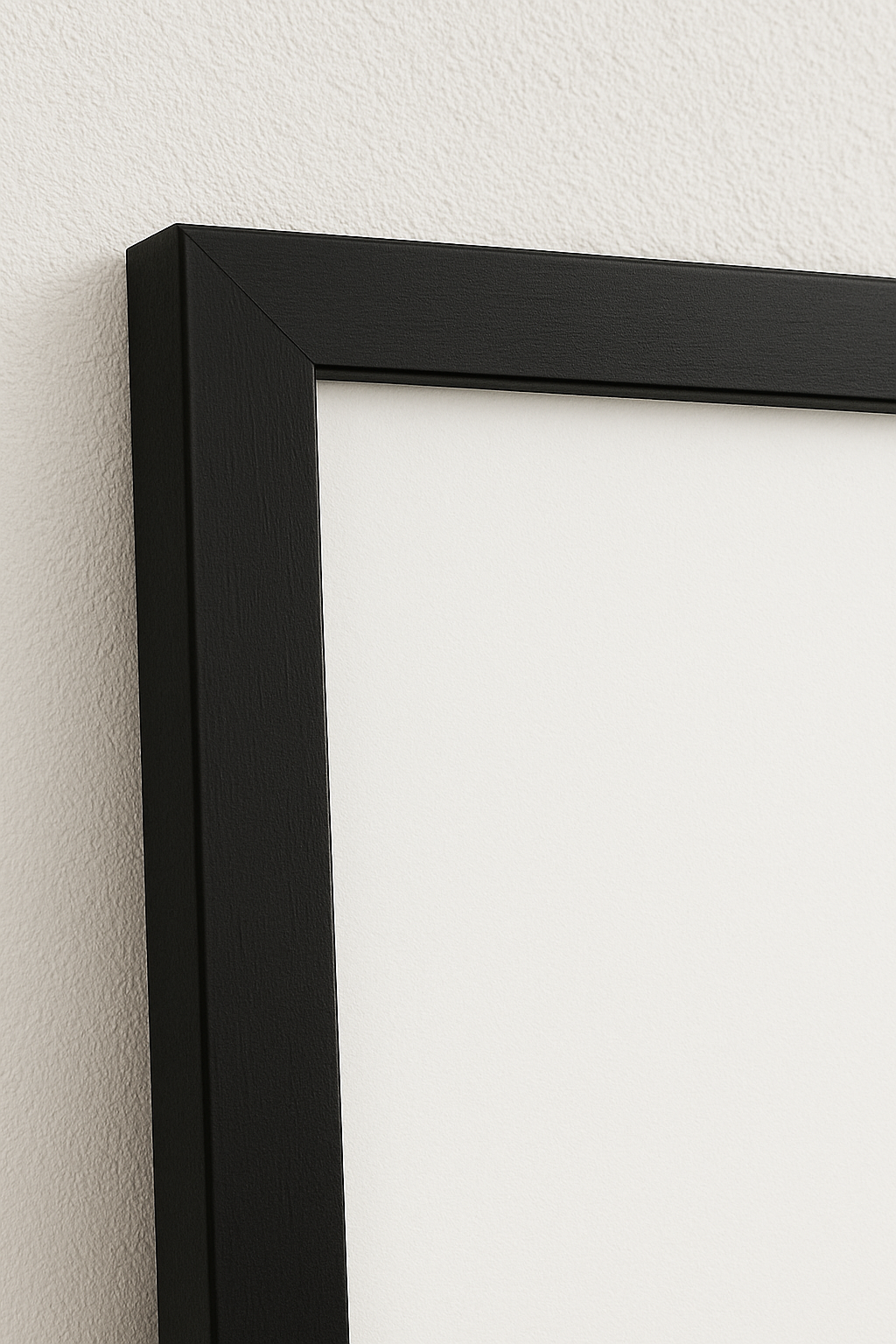 Svart träram 21x30cm
