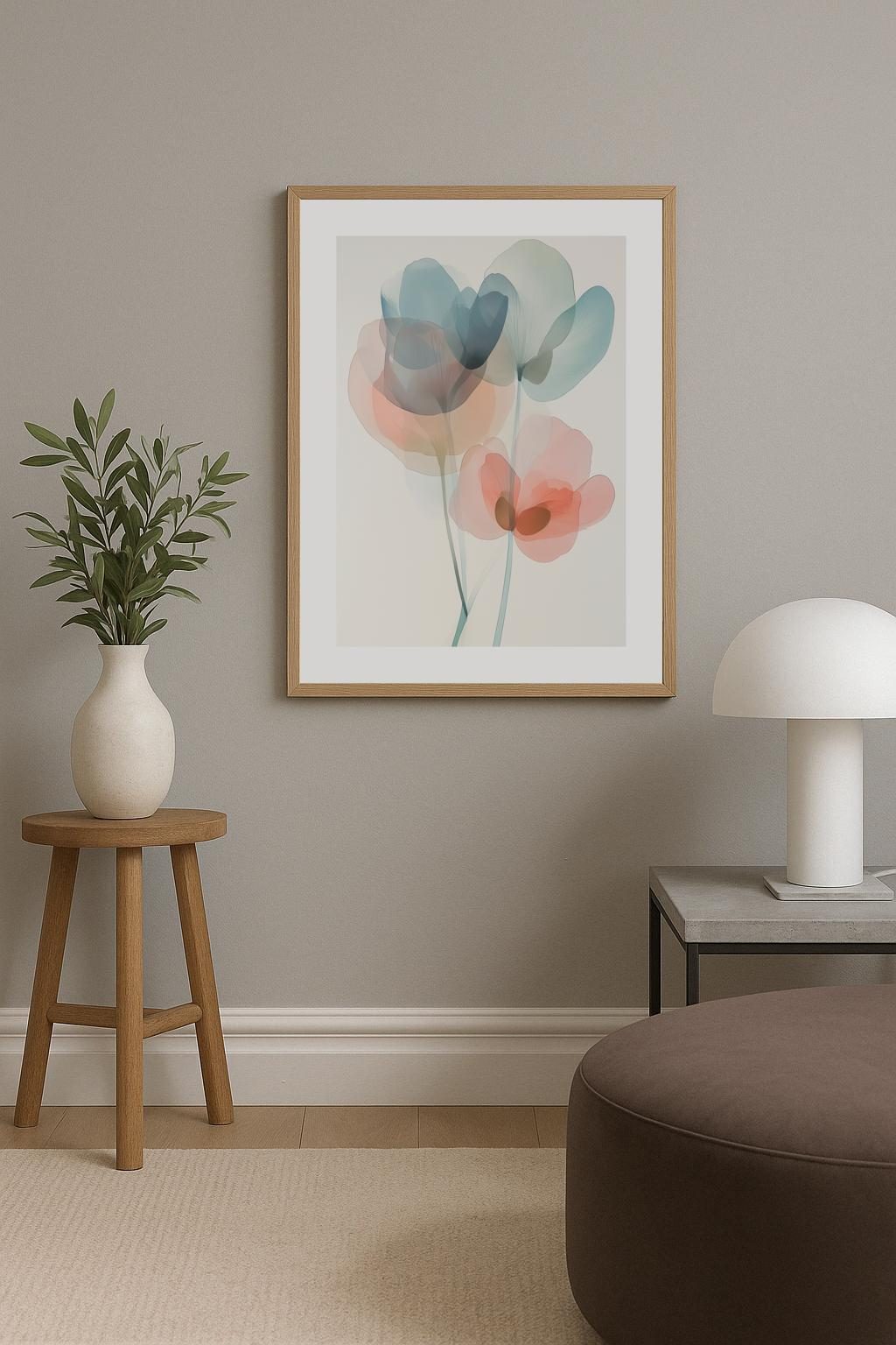 Flourishing Layers Poster