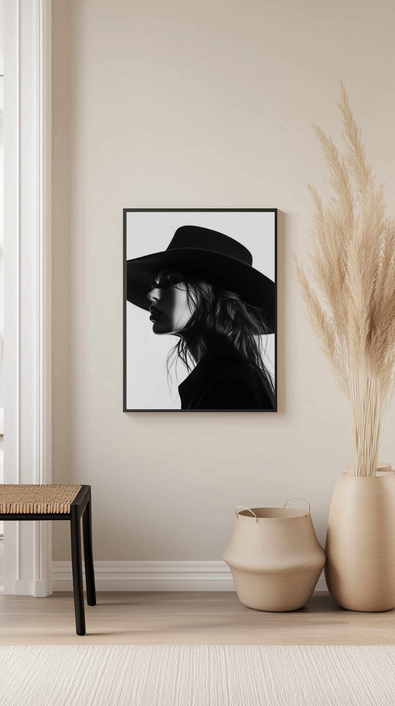 Shaded Elegance Poster