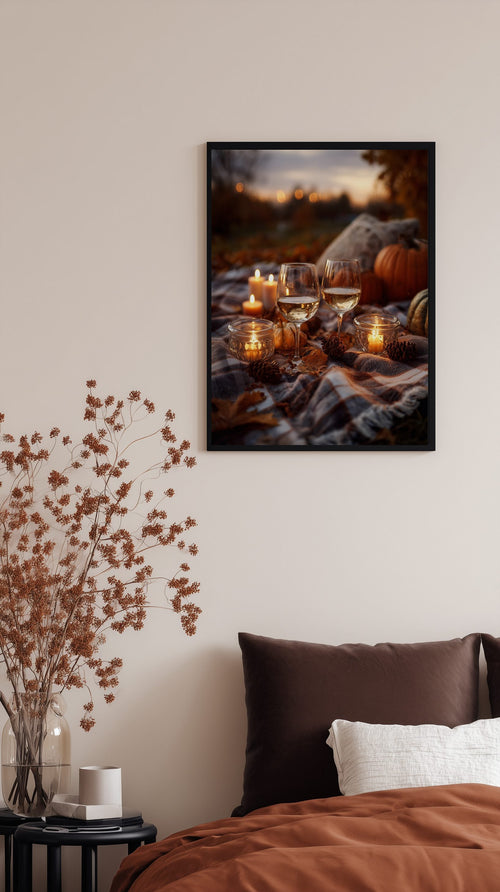 Autumn Picnic Poster