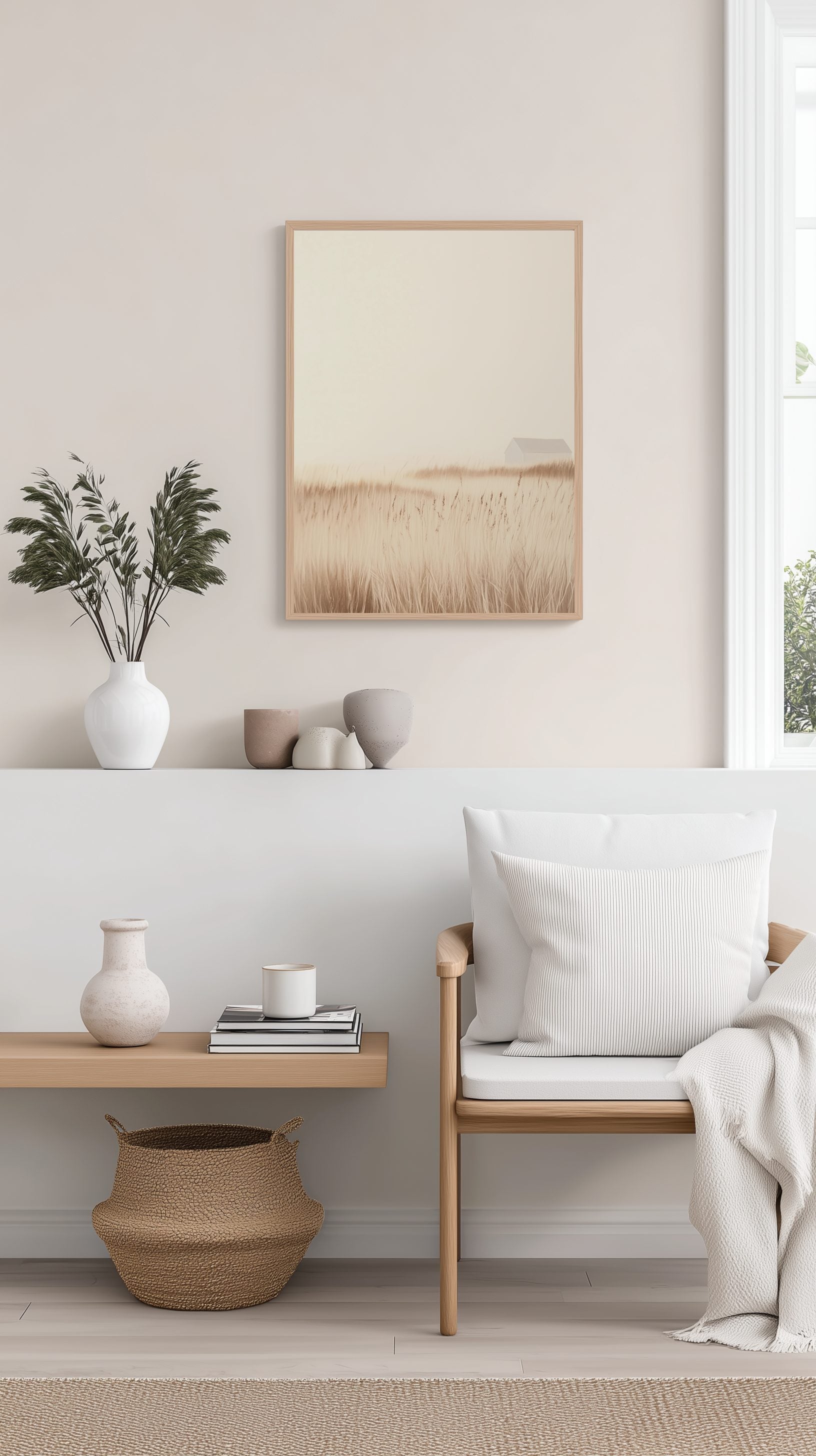 Falsterbo Misty Cabin Poster