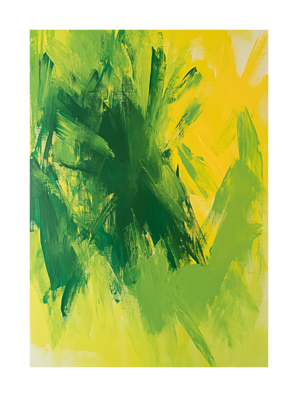 Green Flourish Poster