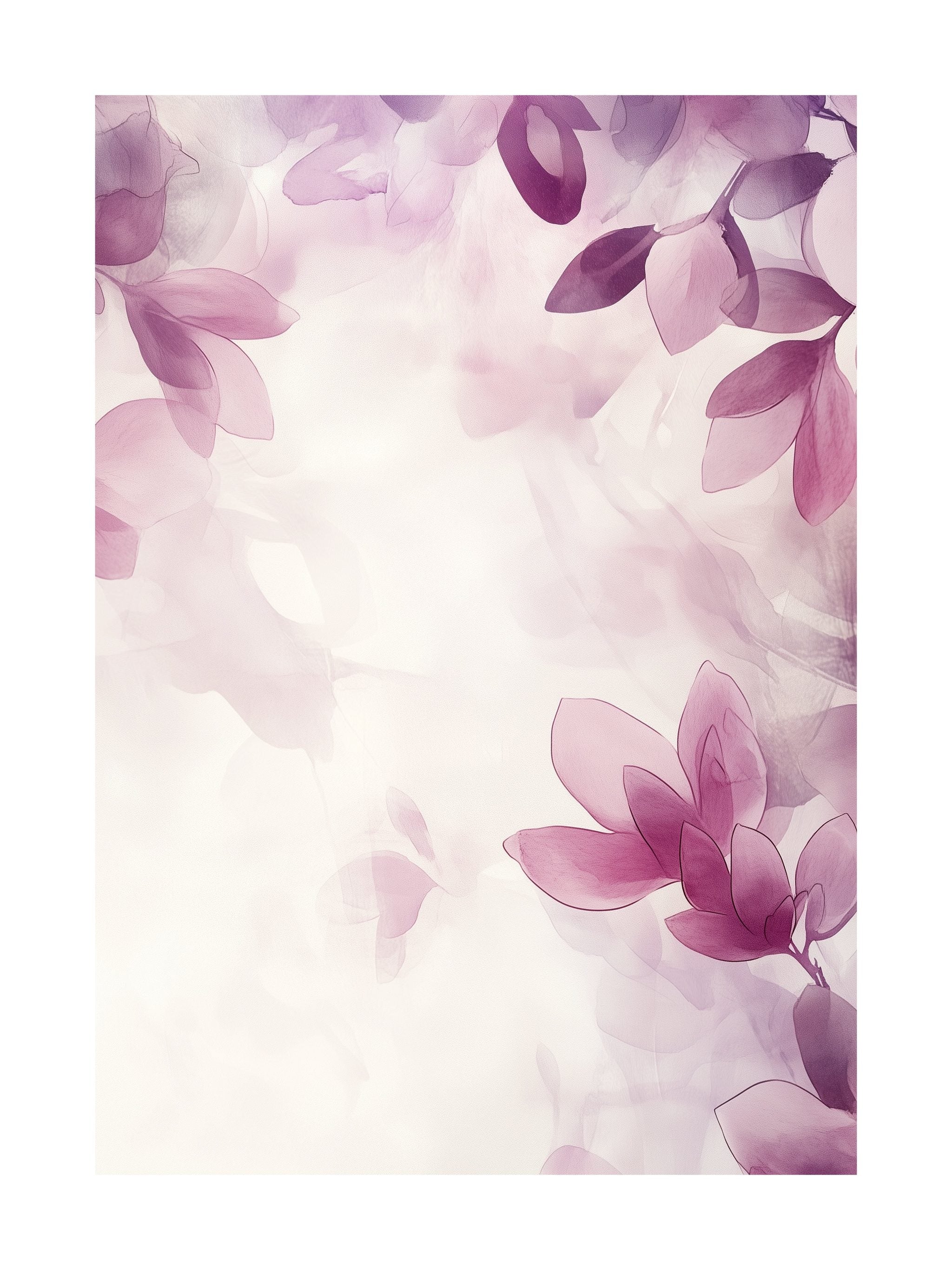 Ethereal Petals Poster