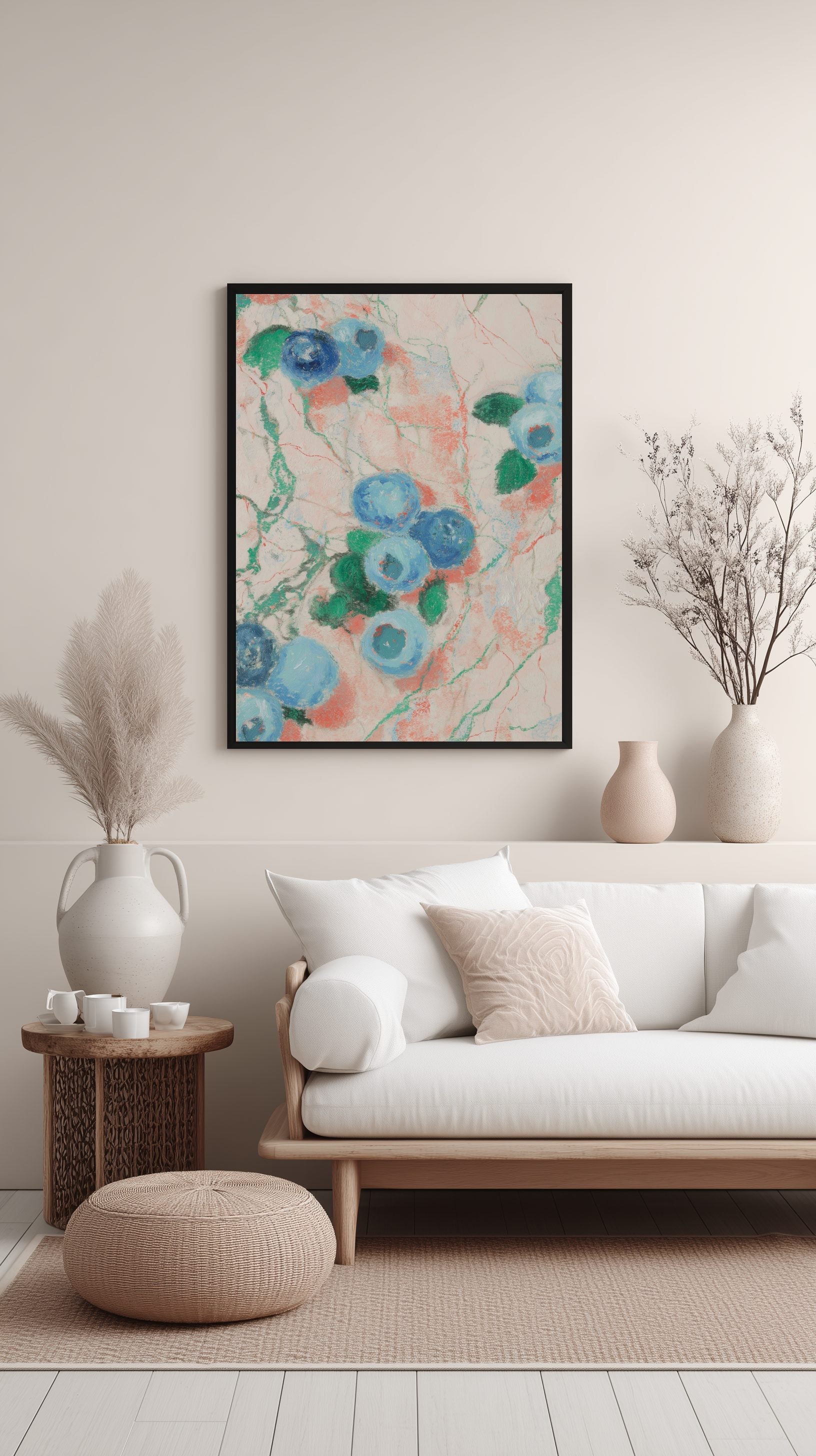 Blueberry Delight Poster