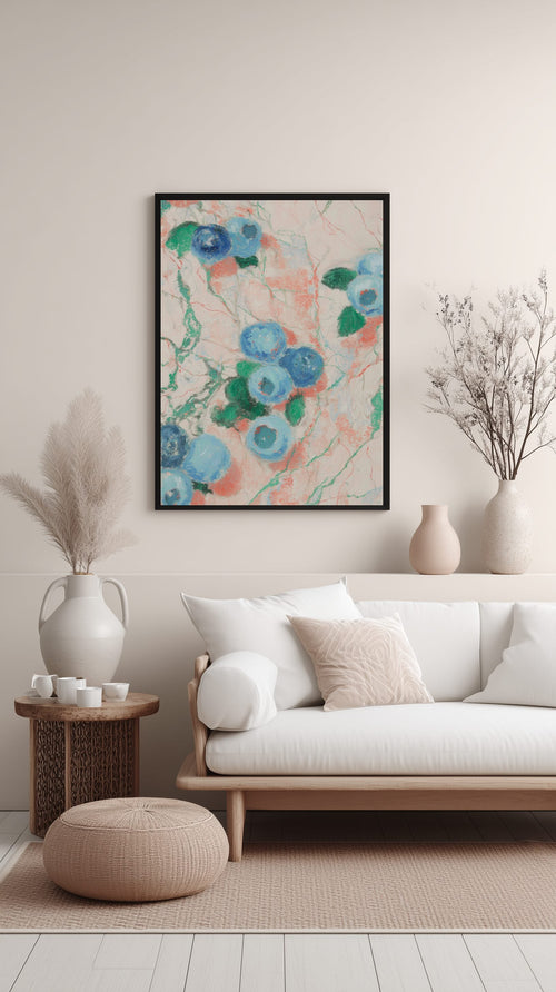 Blueberry Delight Poster