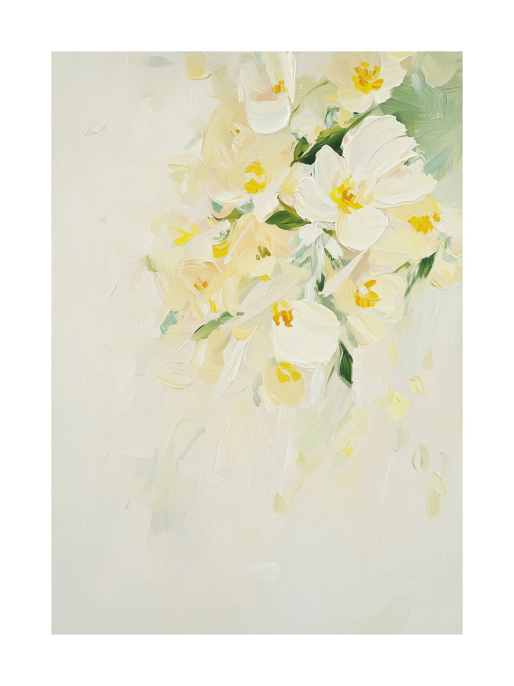 Soft Petal Flow Poster