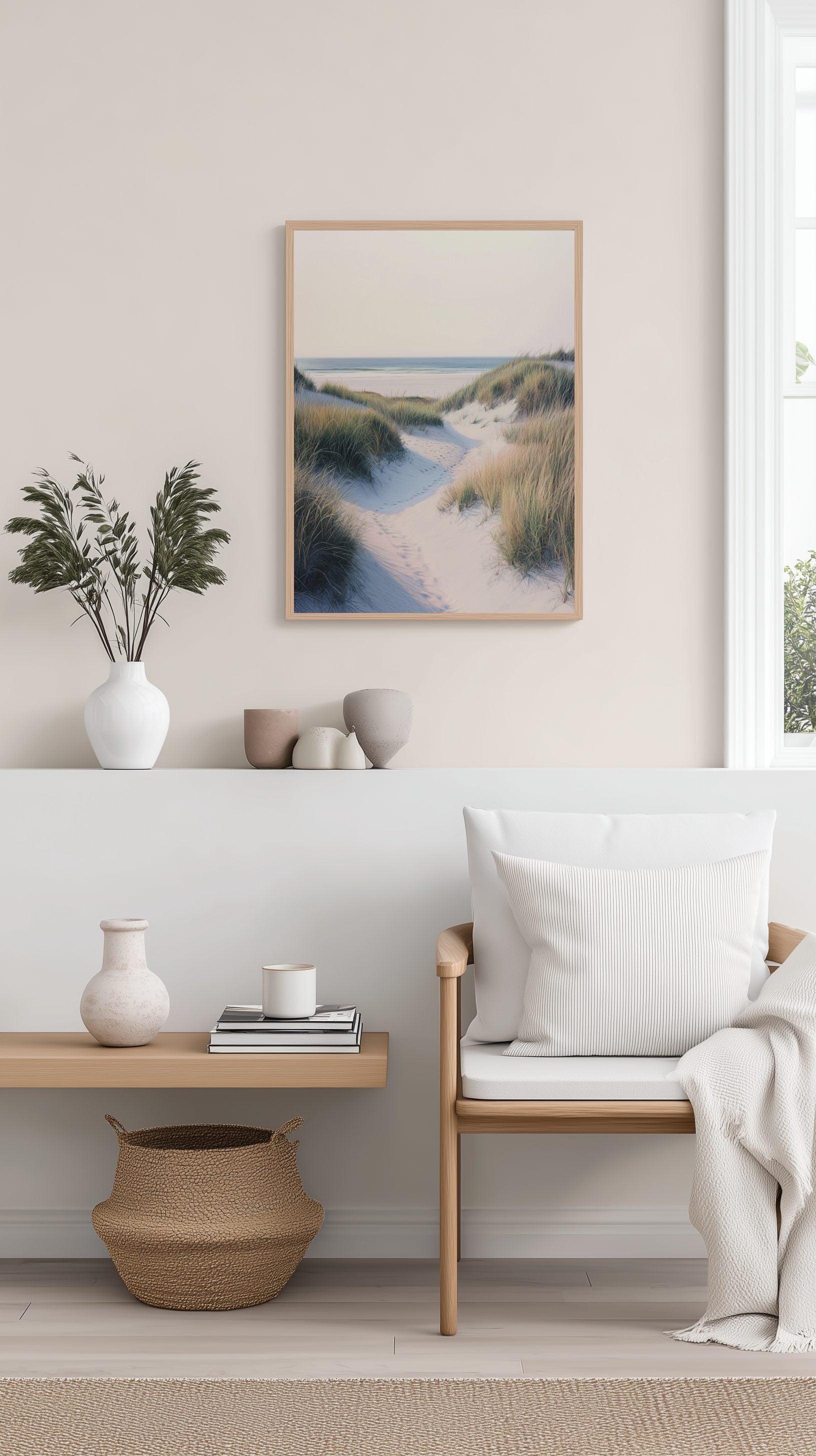 Swedish Dune Path Poster