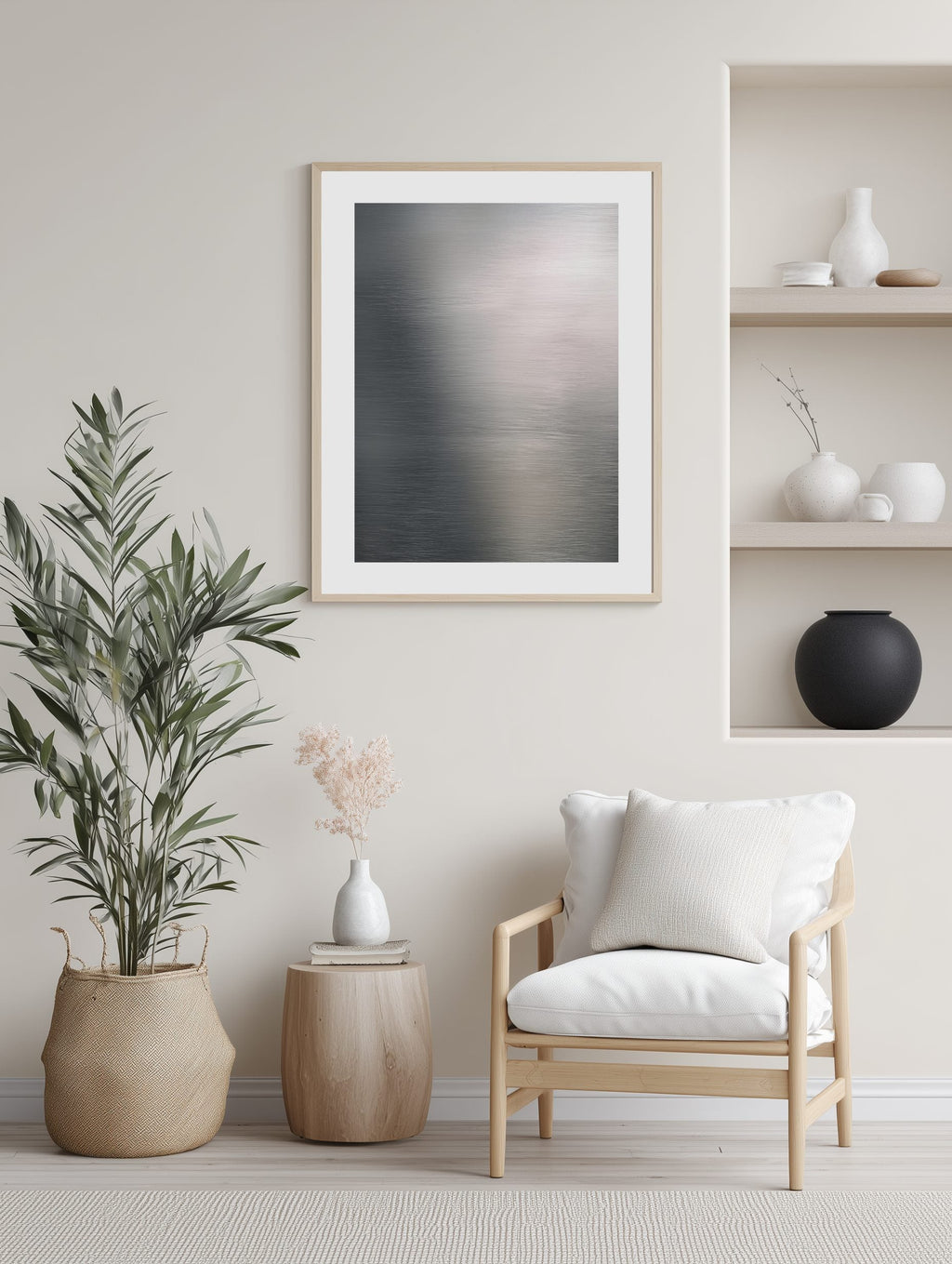 Brushed Metal Gradient Poster
