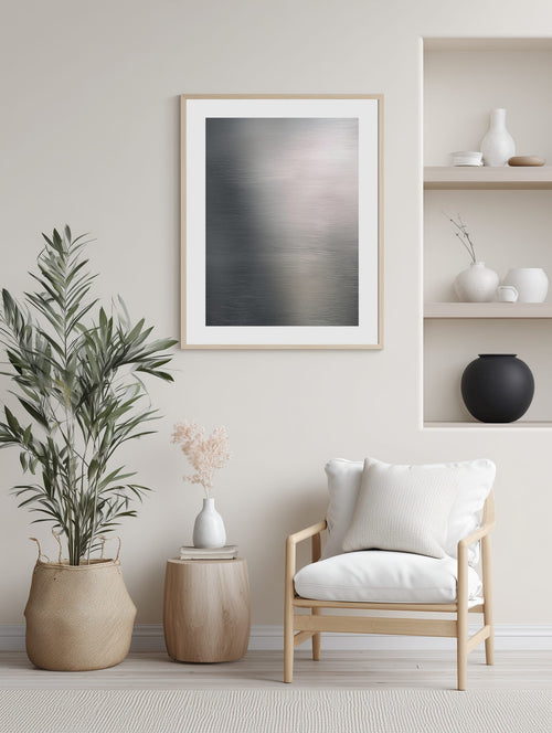 Brushed Metal Gradient Poster