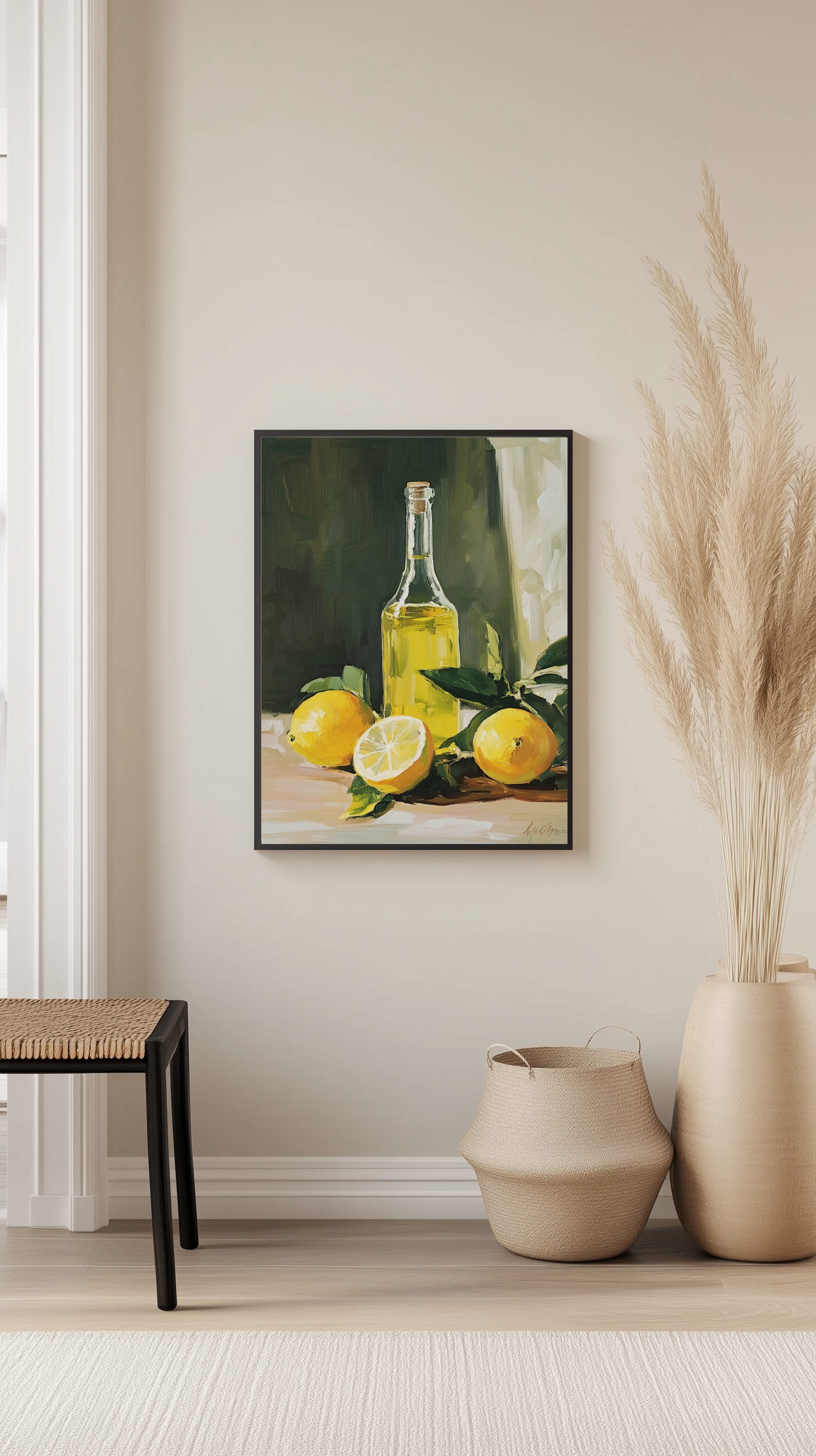 Citrus Table Charm Poster