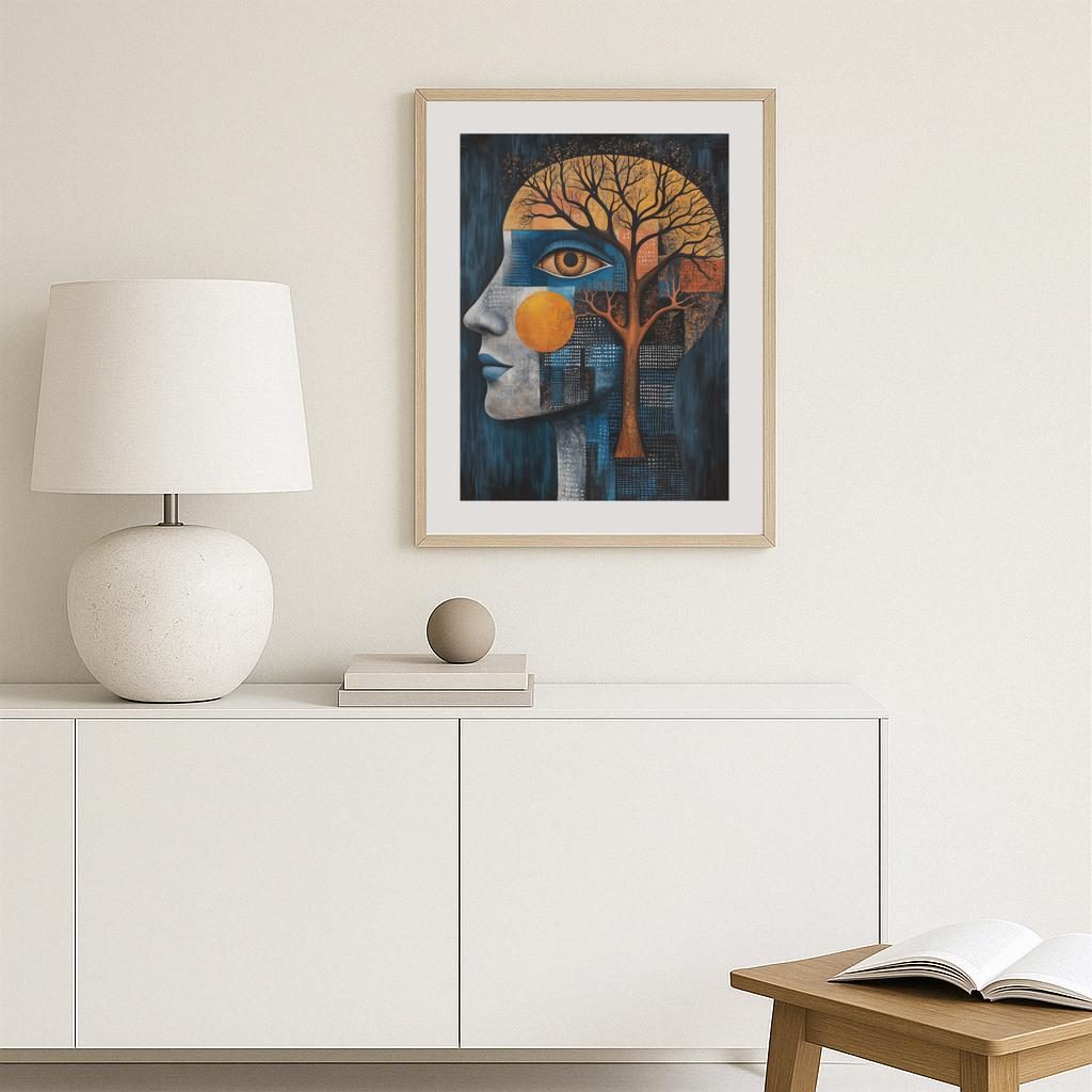 Abstract Mindscape Poster