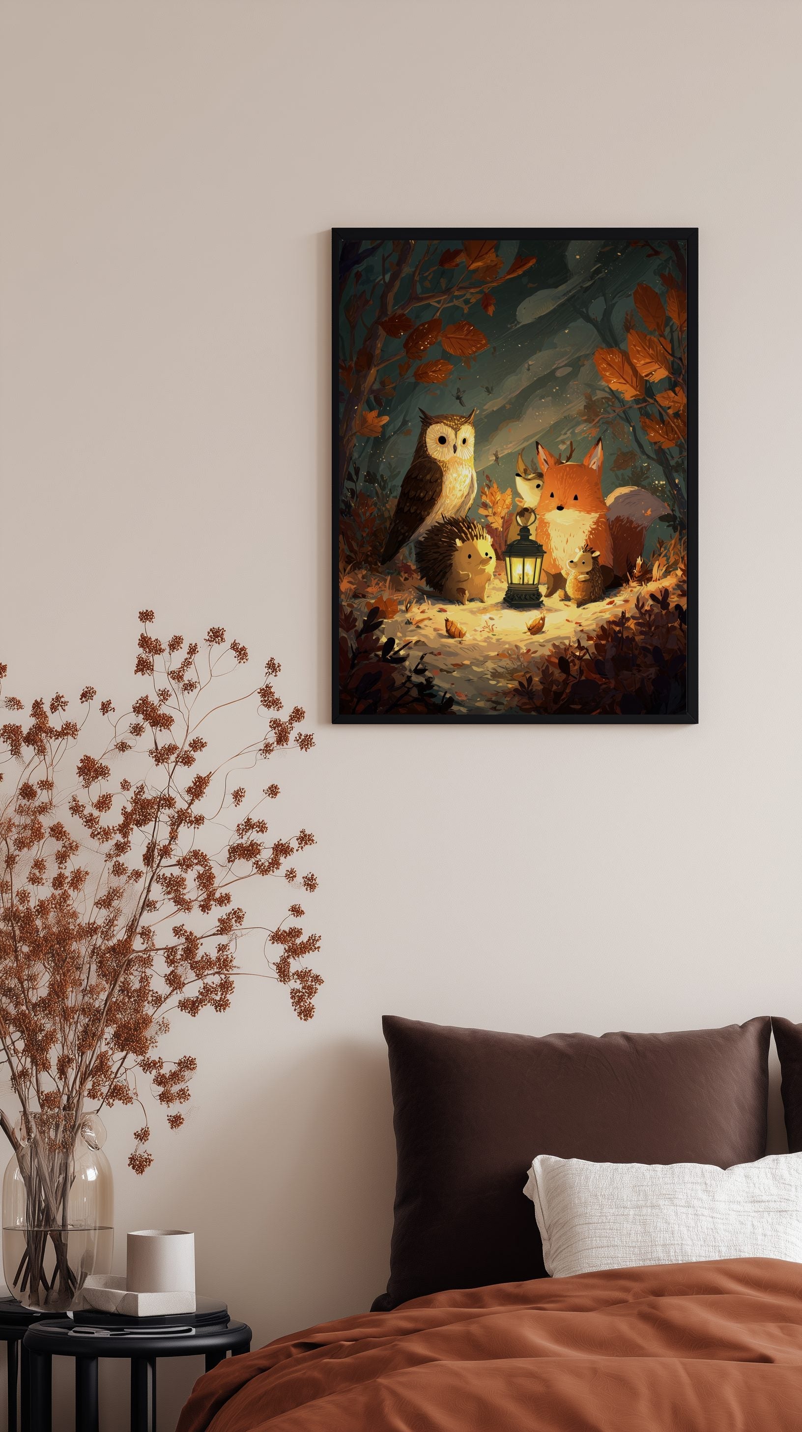 Woodland Friends Poster