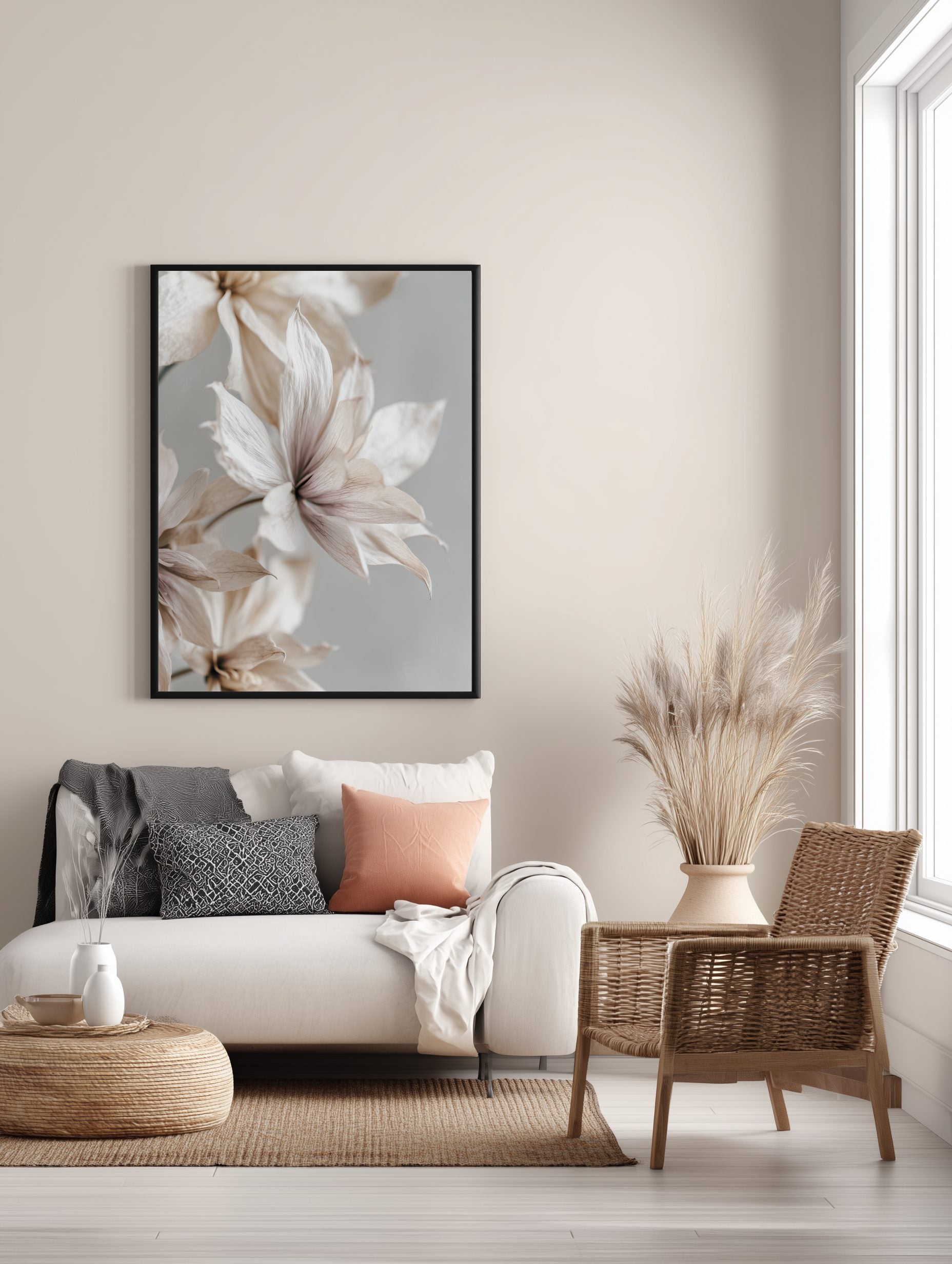 Soft Botanical Close-Up Poster