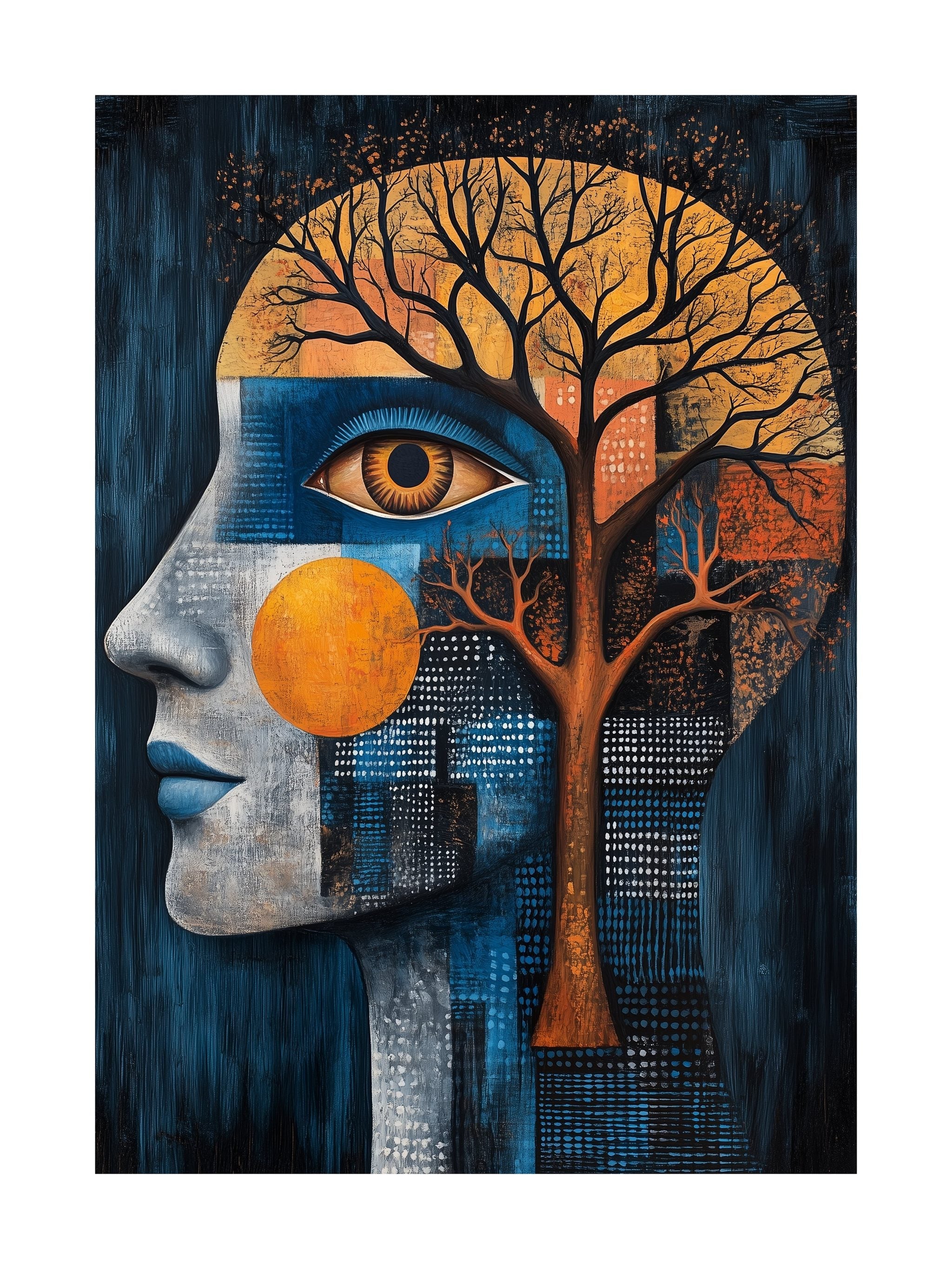 Abstract Mindscape Poster