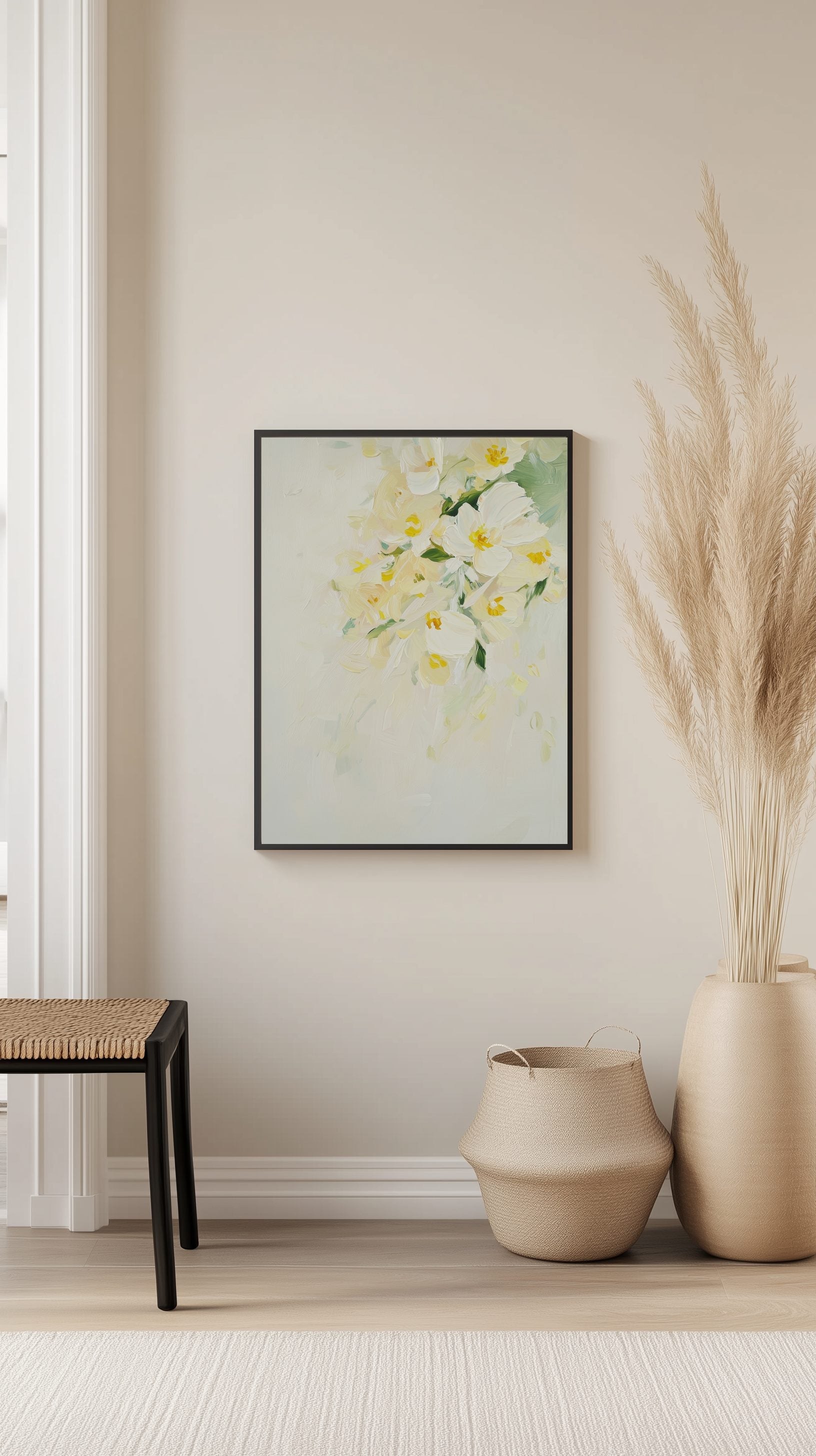 Soft Petal Flow Poster