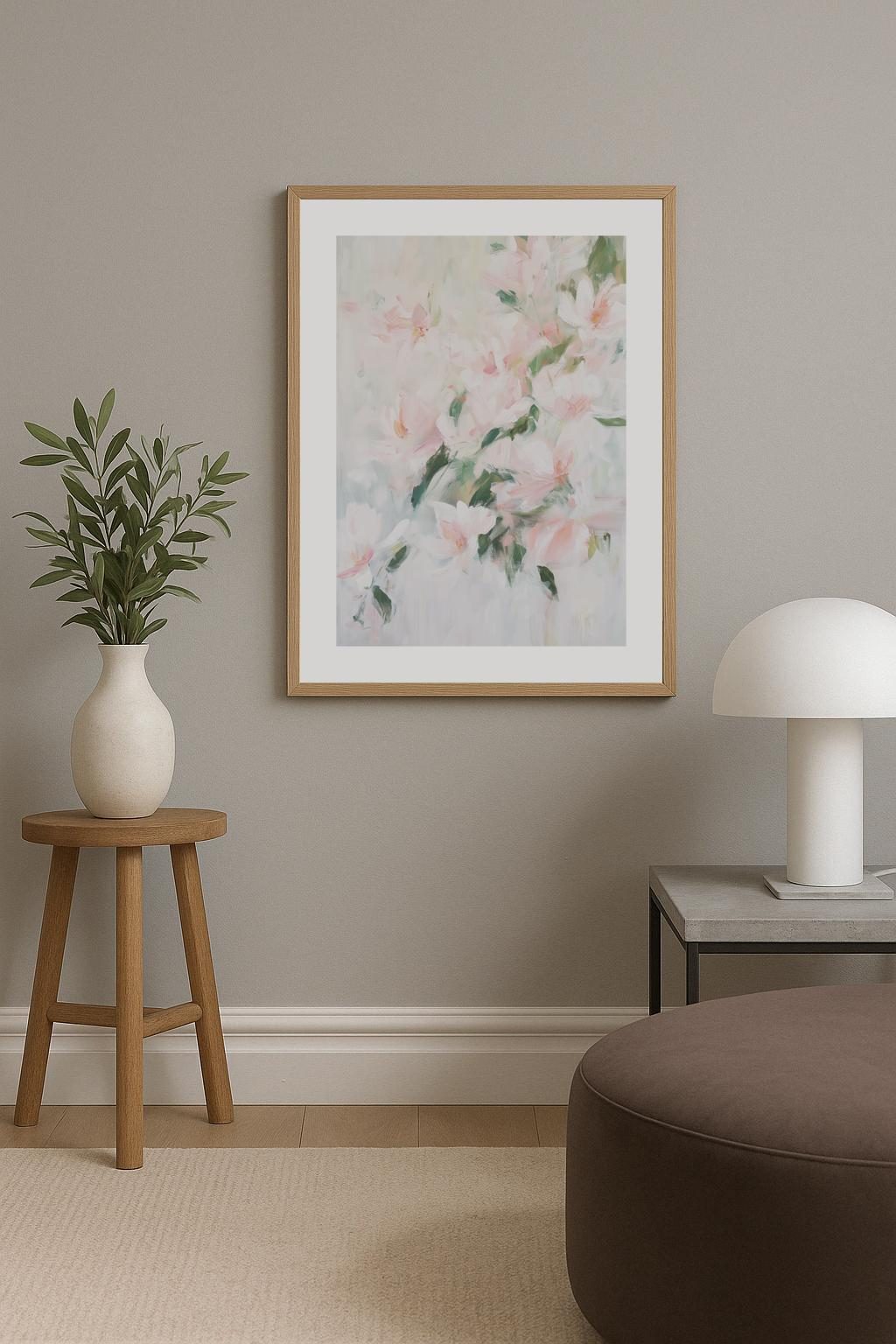 Airy Petals Poster