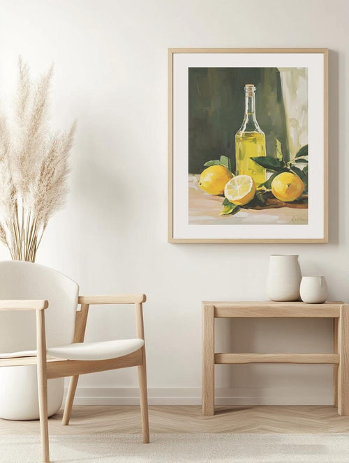 Citrus Table Charm Poster