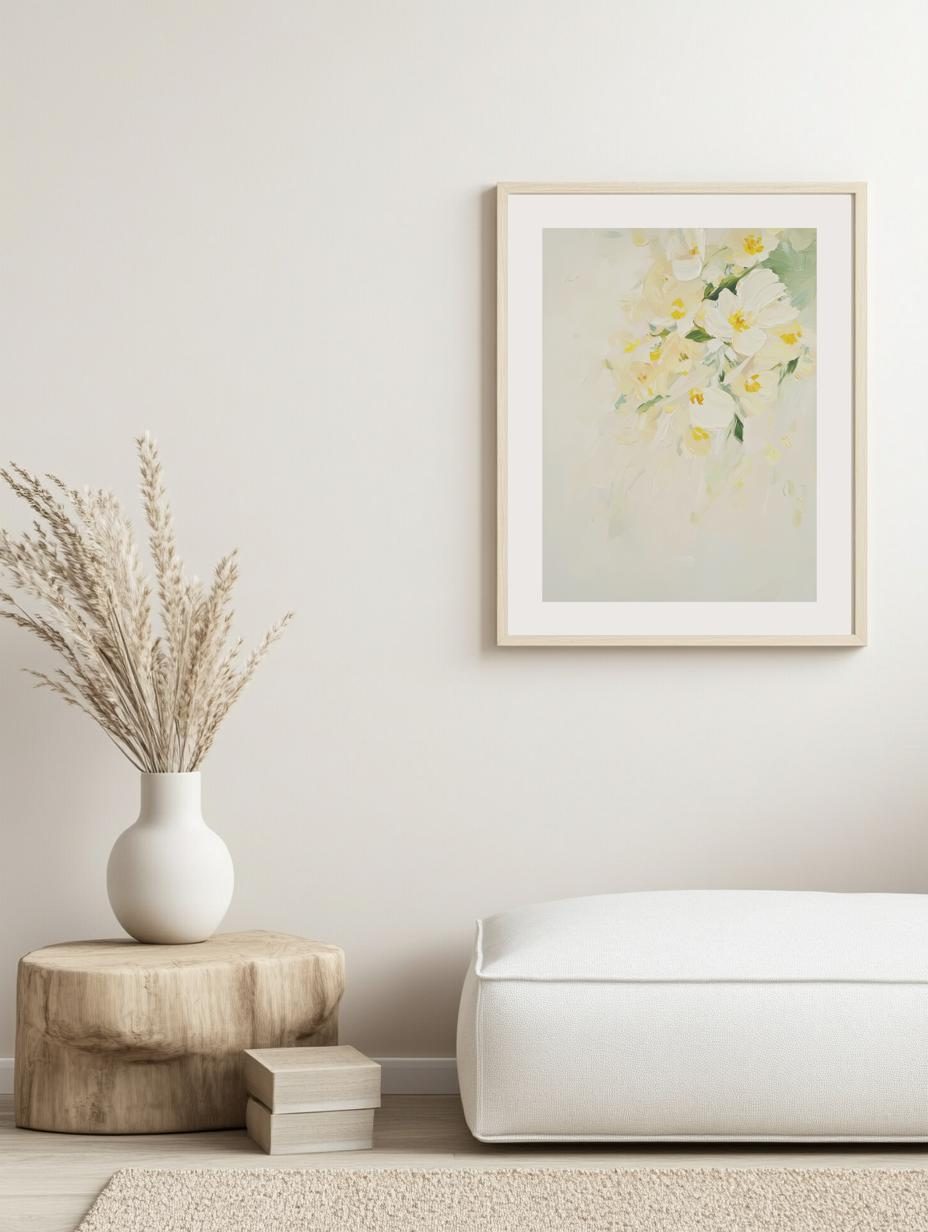 Soft Petal Flow Poster