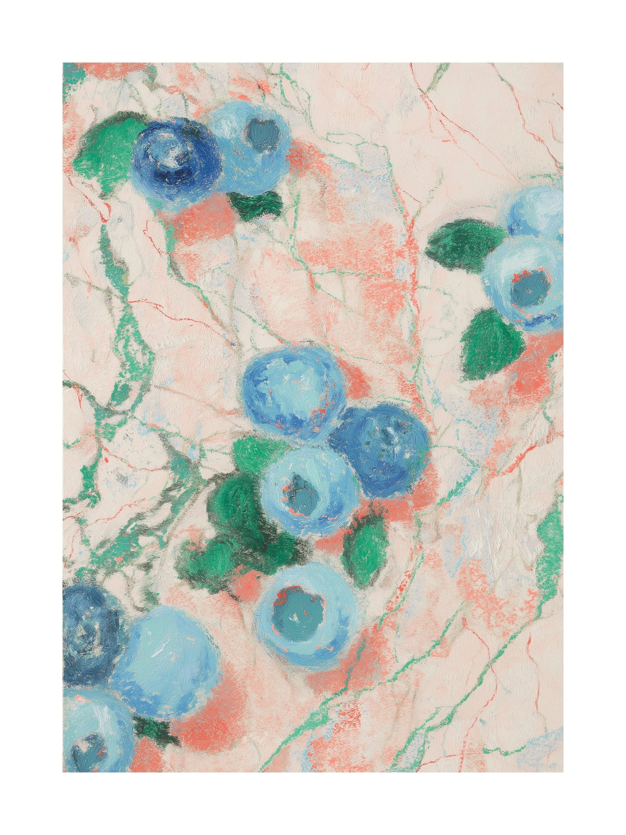 Blueberry Delight Poster