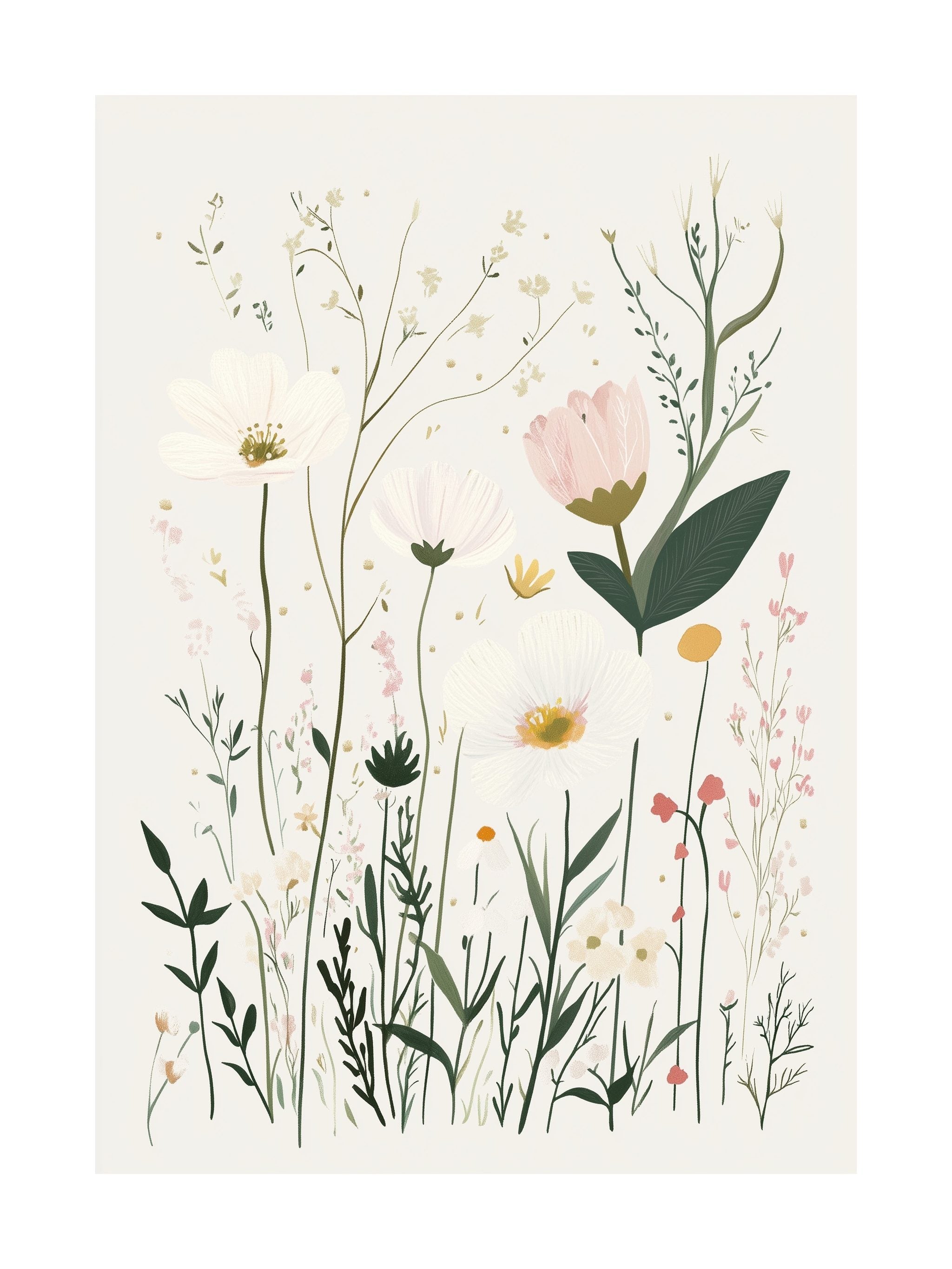 Wildflower Meadow Poster