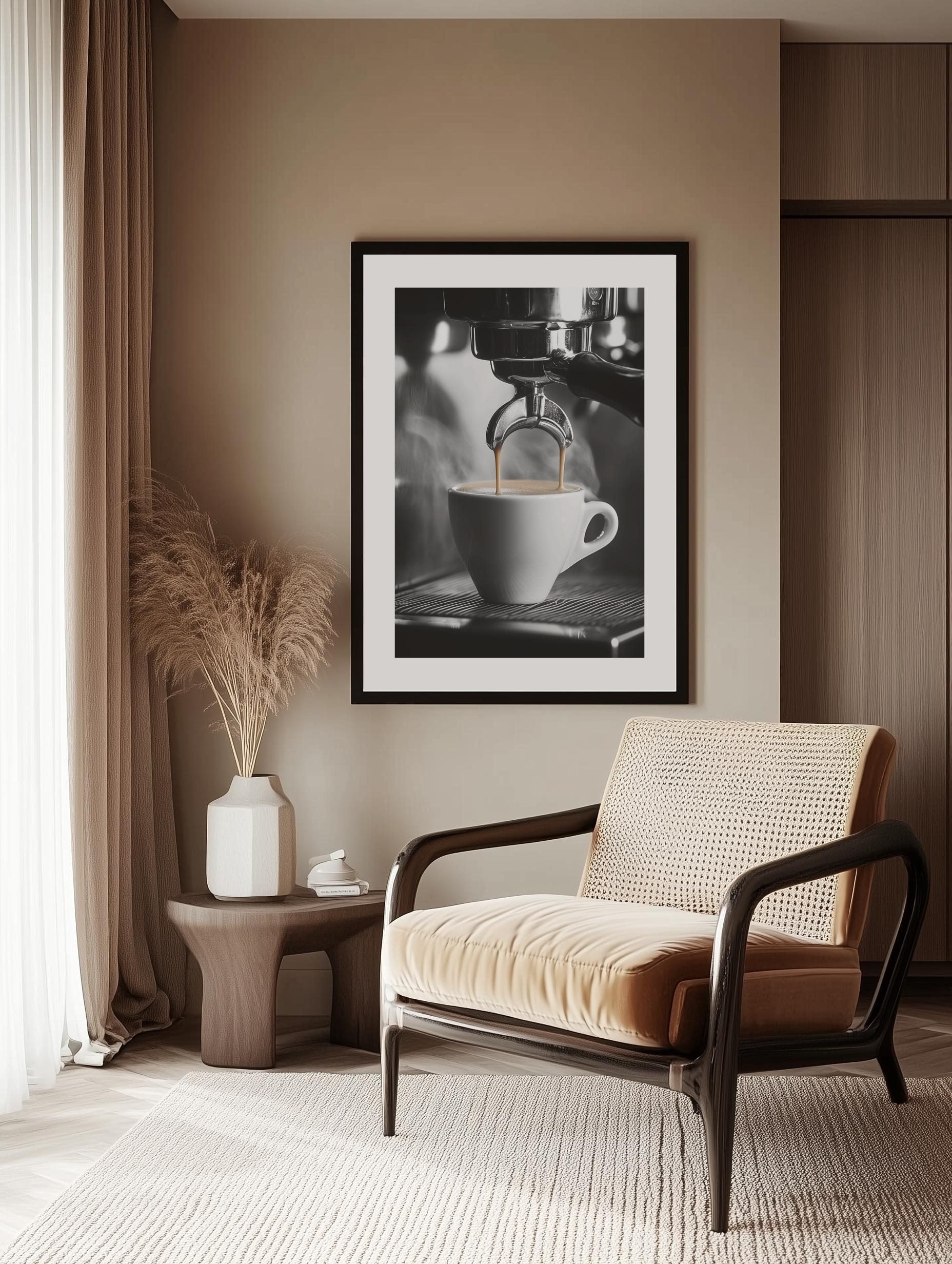 Espresso Pour Poster