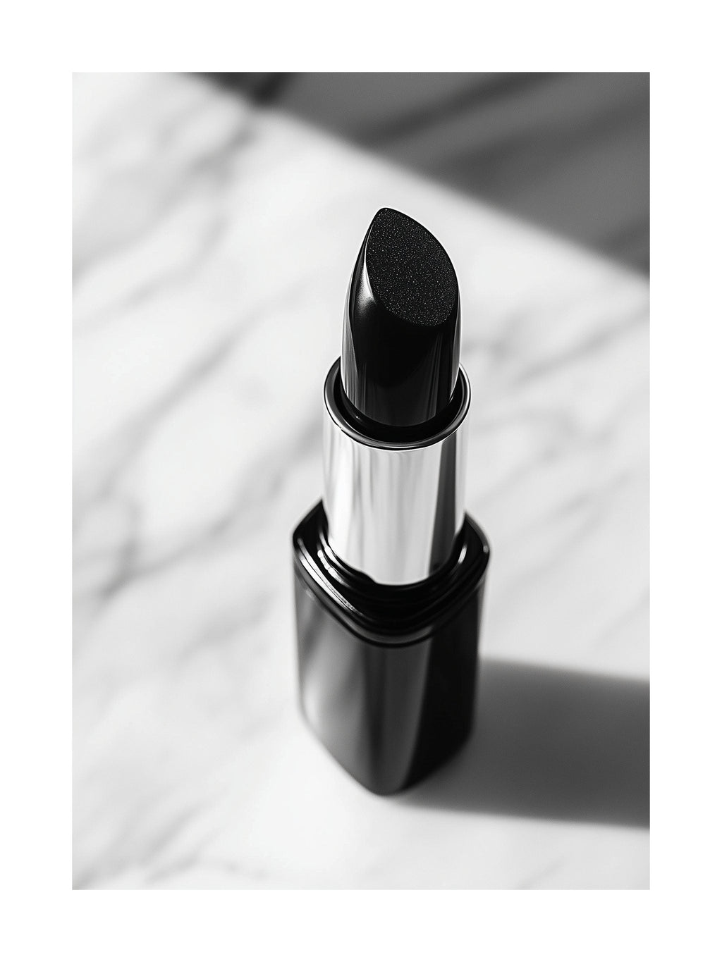 Monochrome Lipstick Poster
