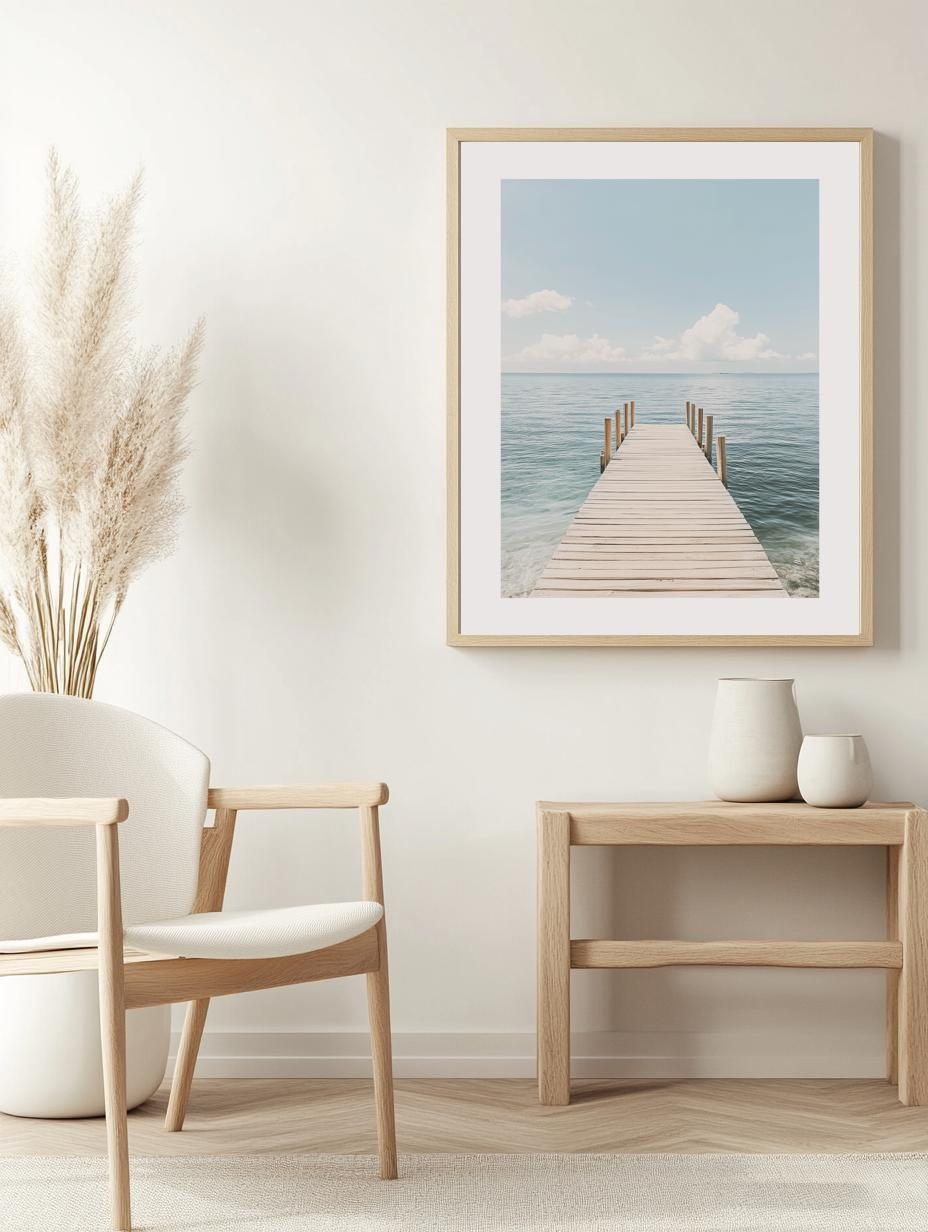 Falsterbo Wooden Pier Poster