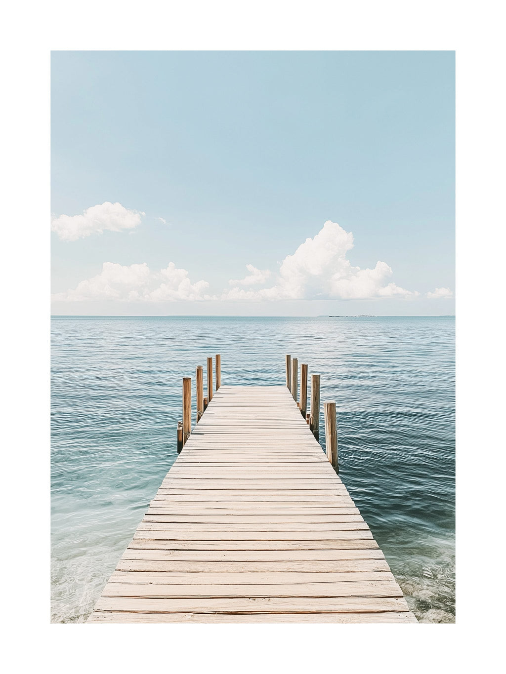 Falsterbo Wooden Pier Poster