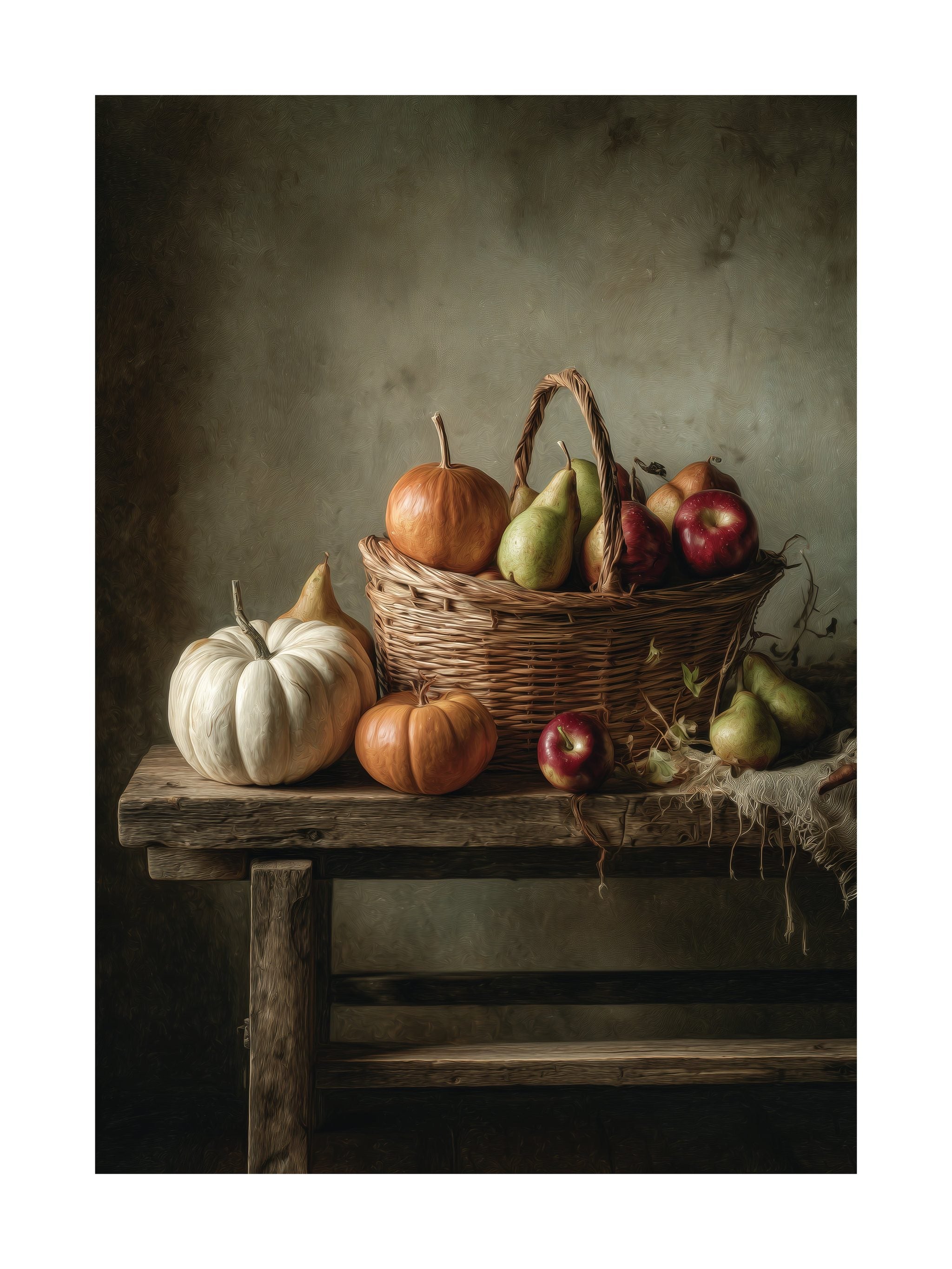 Harvest Basket Poster