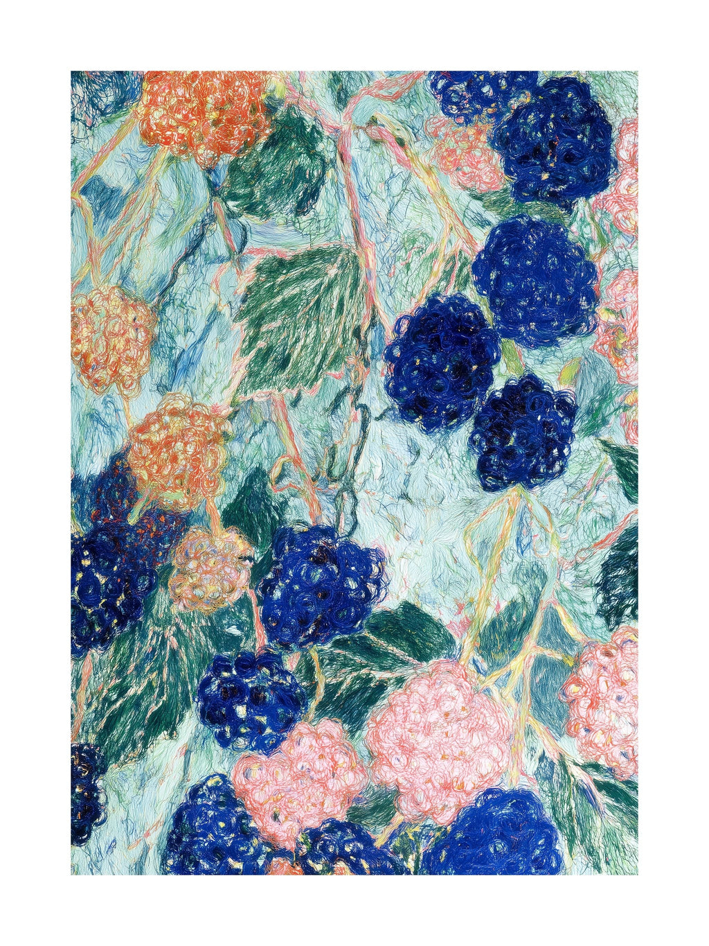 Berry Harvest Poster