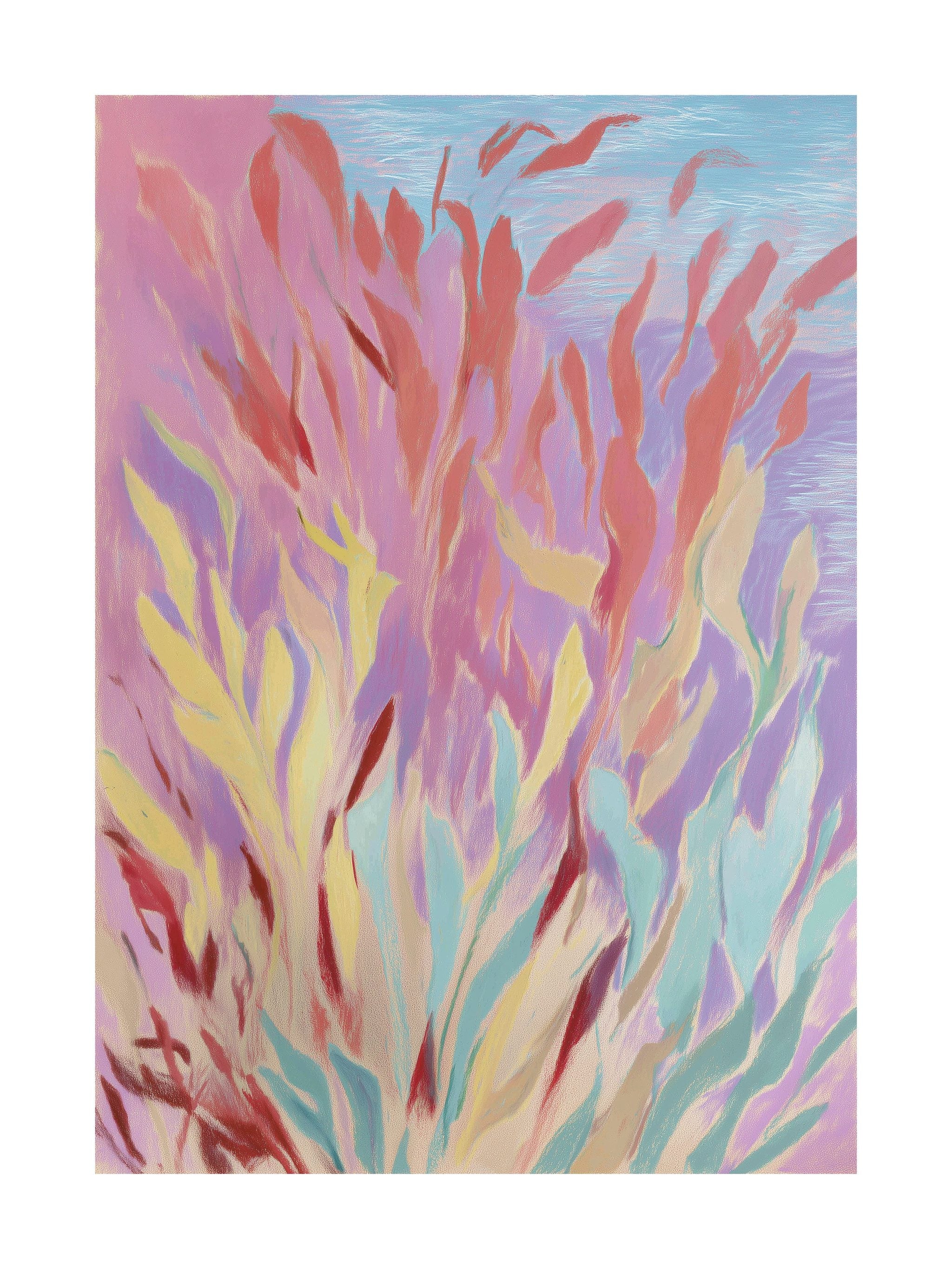 Pastel Forest Growth Poster
