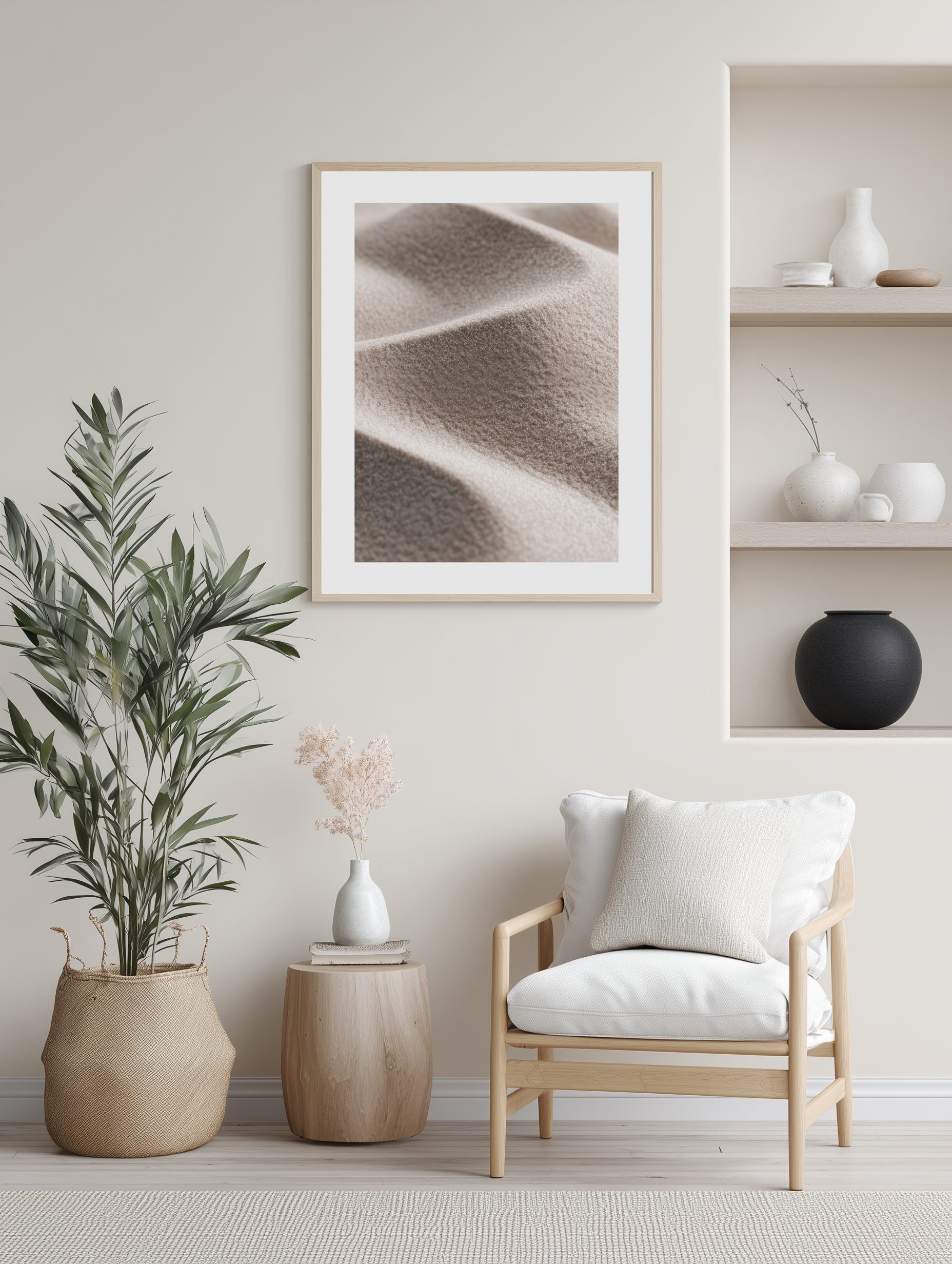 Soft Sand Texture Poster
