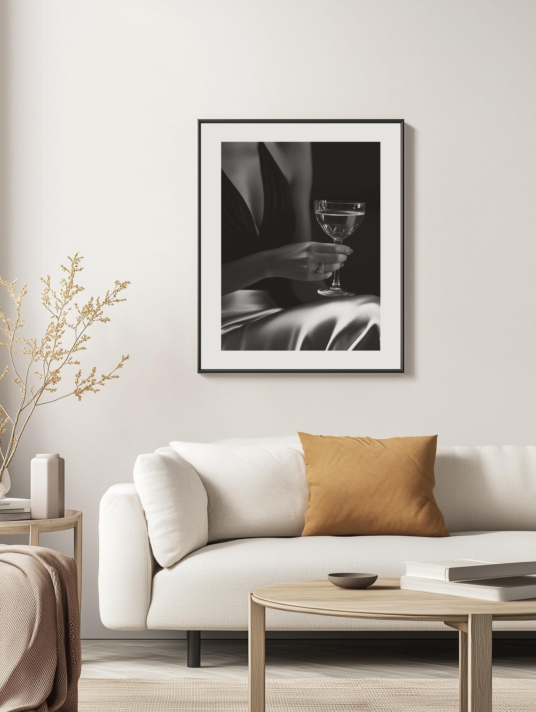 Champagne Evening Poster