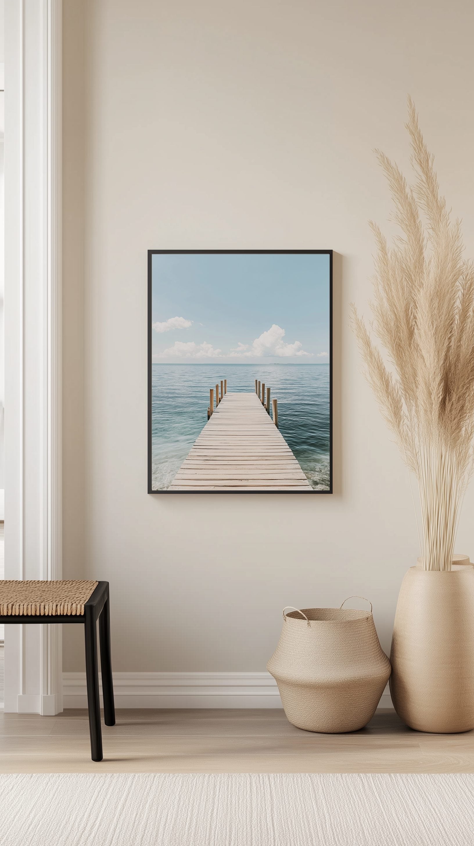 Falsterbo Wooden Pier Poster