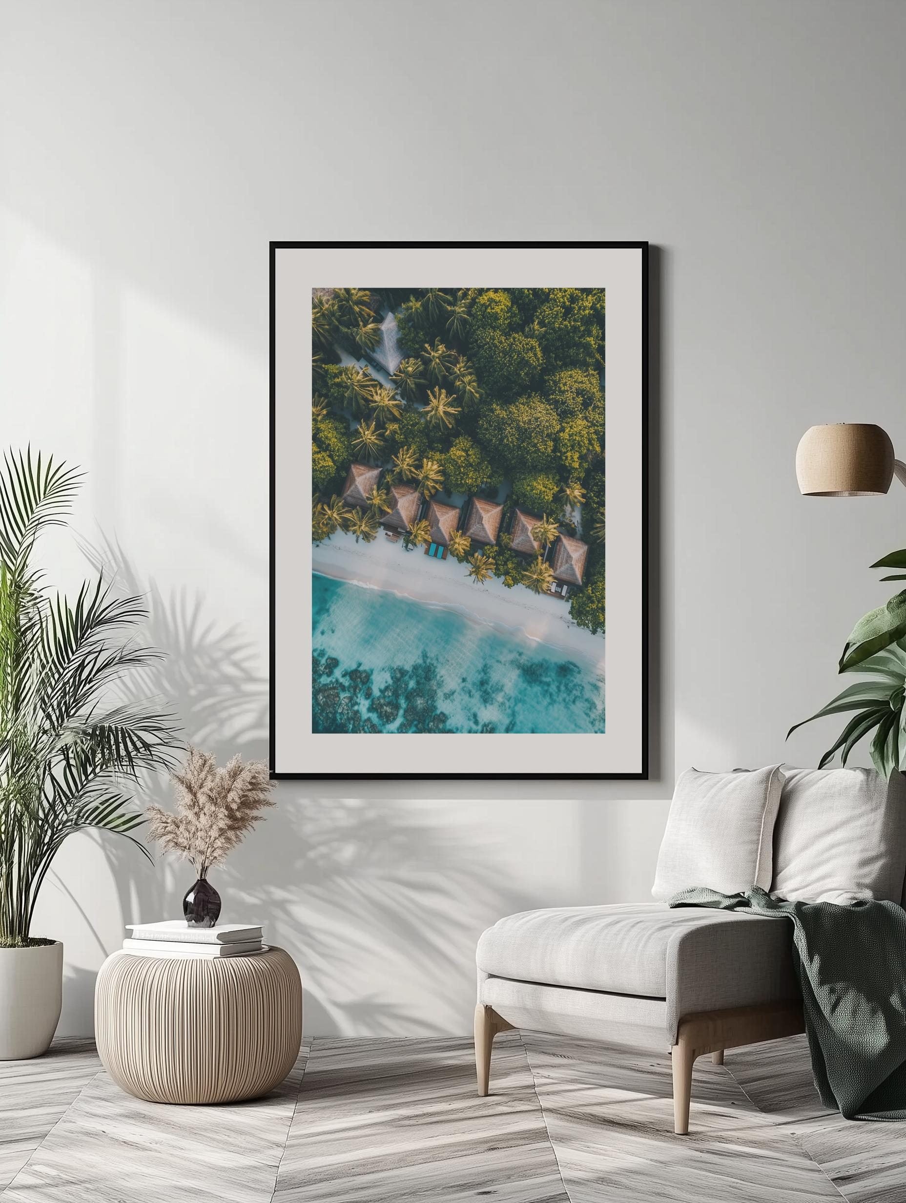 Beachfront Retreat Poster