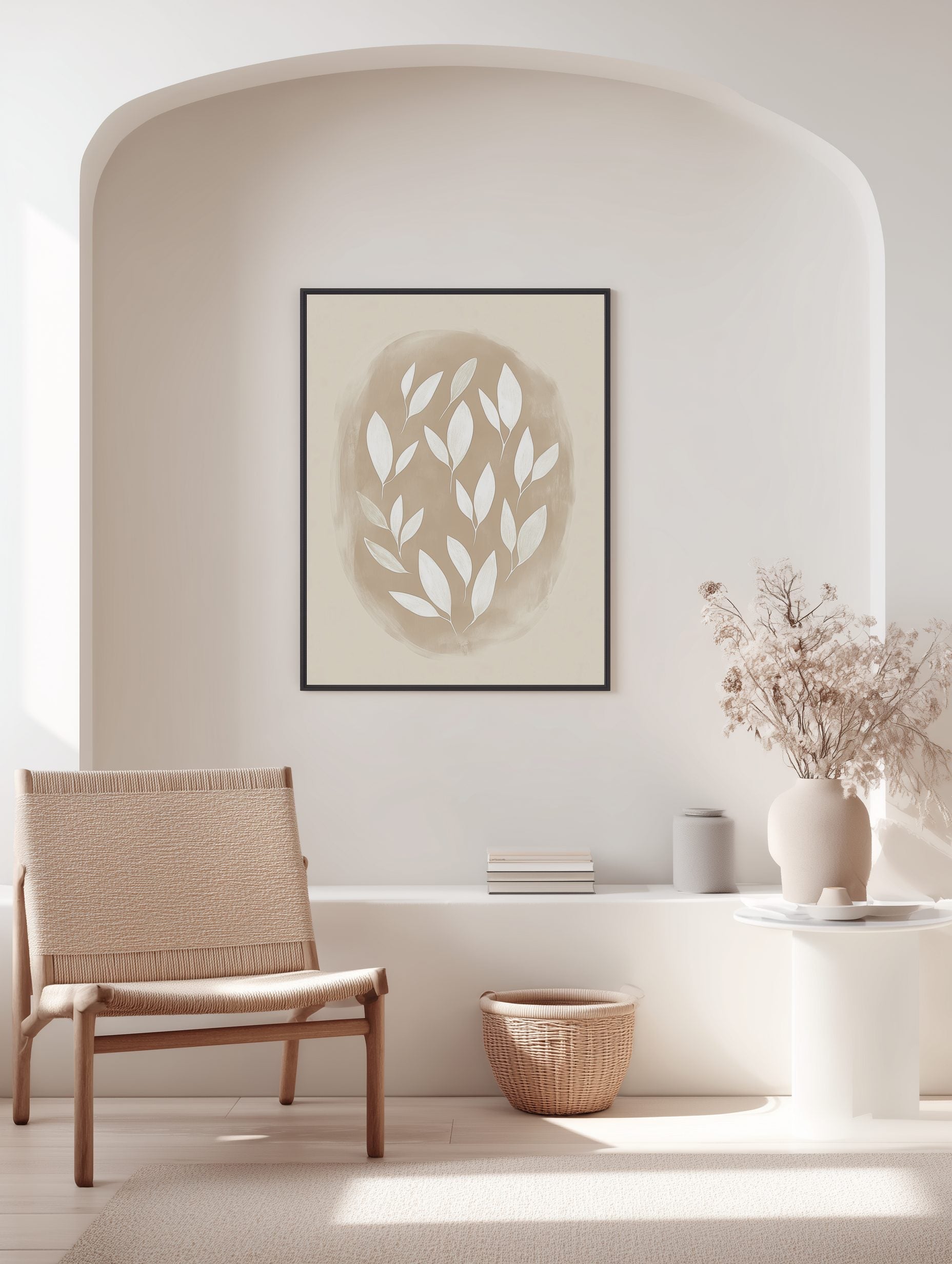 Whimsical Leaves Poster