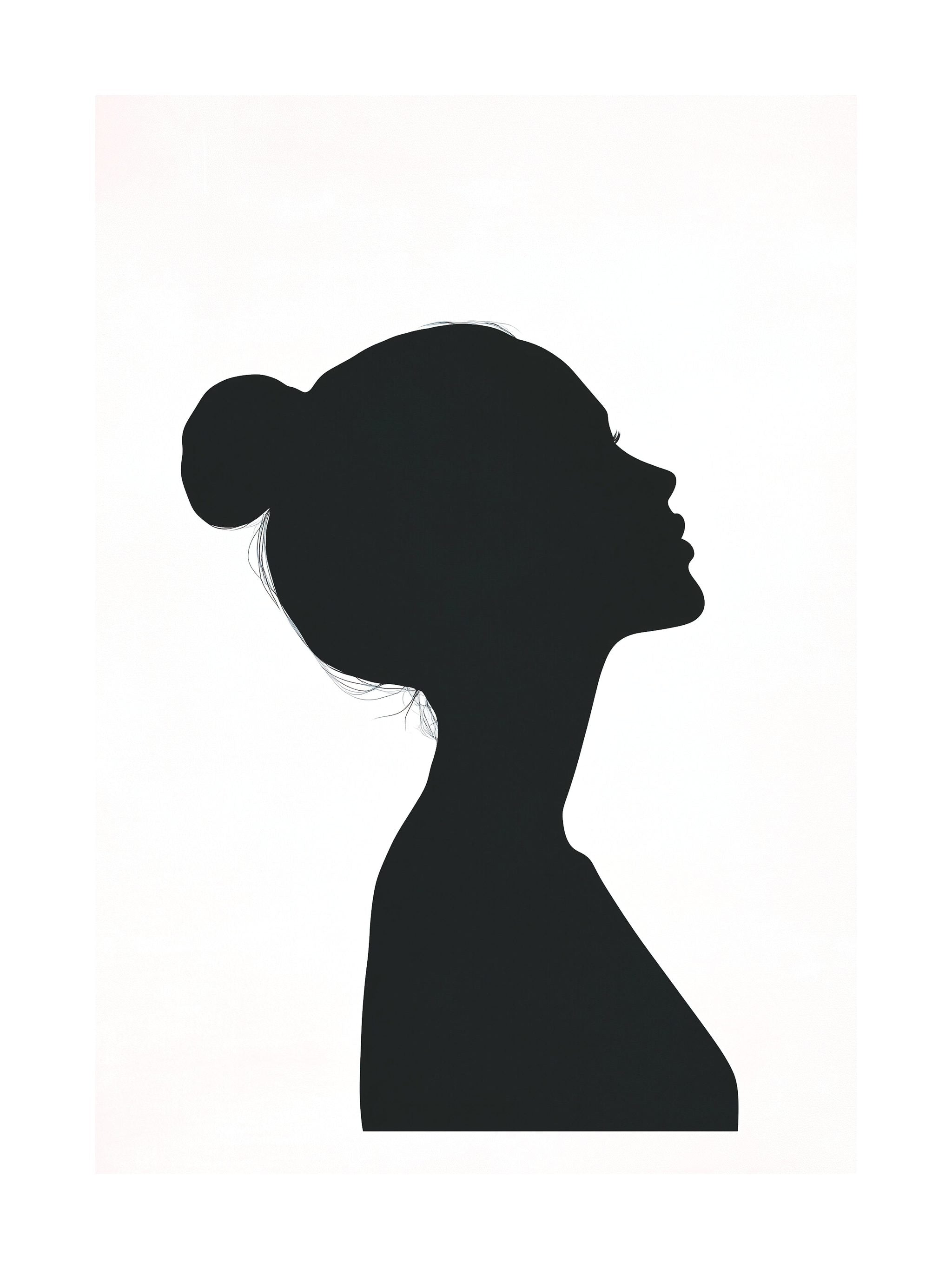 Serene Silhouette Poster
