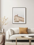 Nordic Lighthouse Dunes Poster