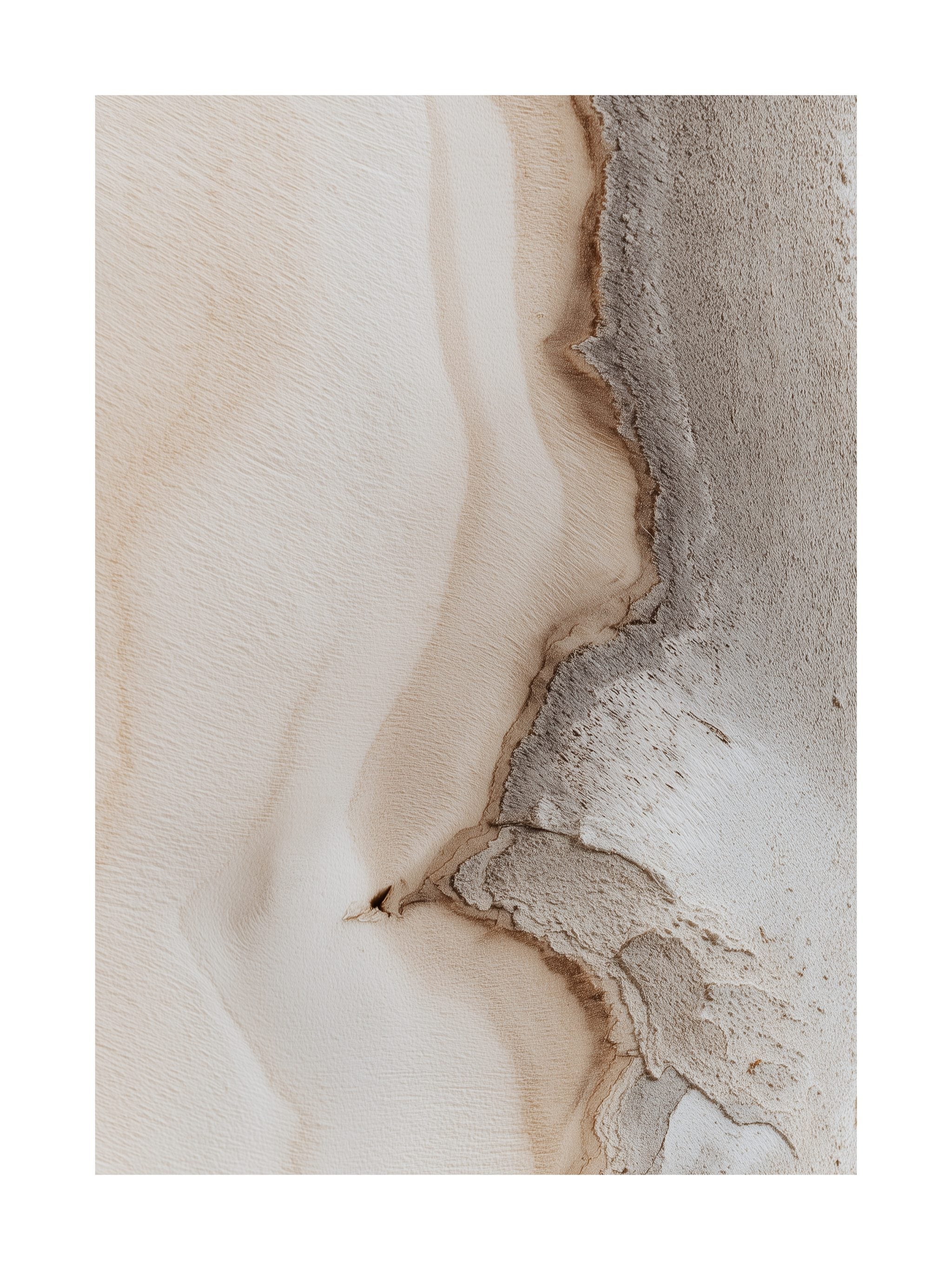 Abstract Plaster Texture Poster