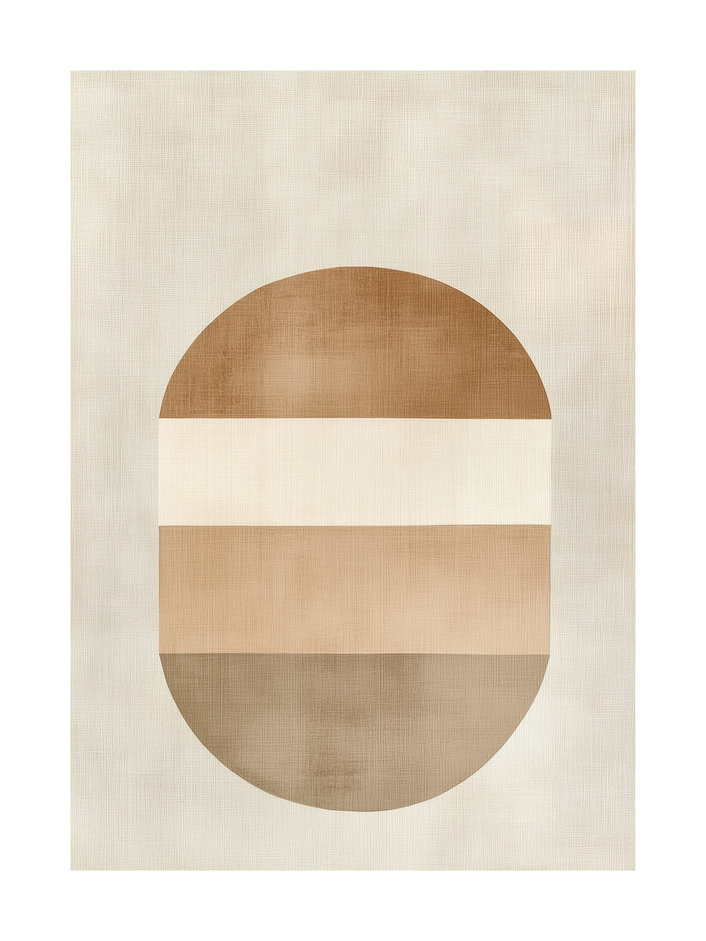 Earthy Horizon Poster